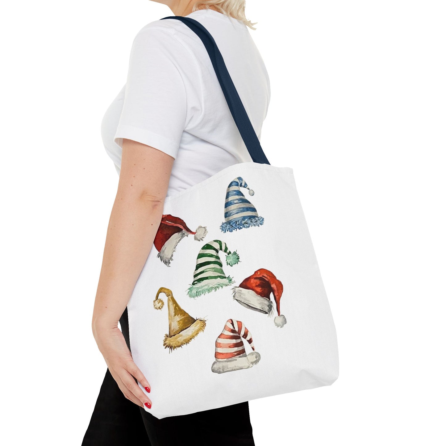 Santa Hats Tote Bag (AOP)