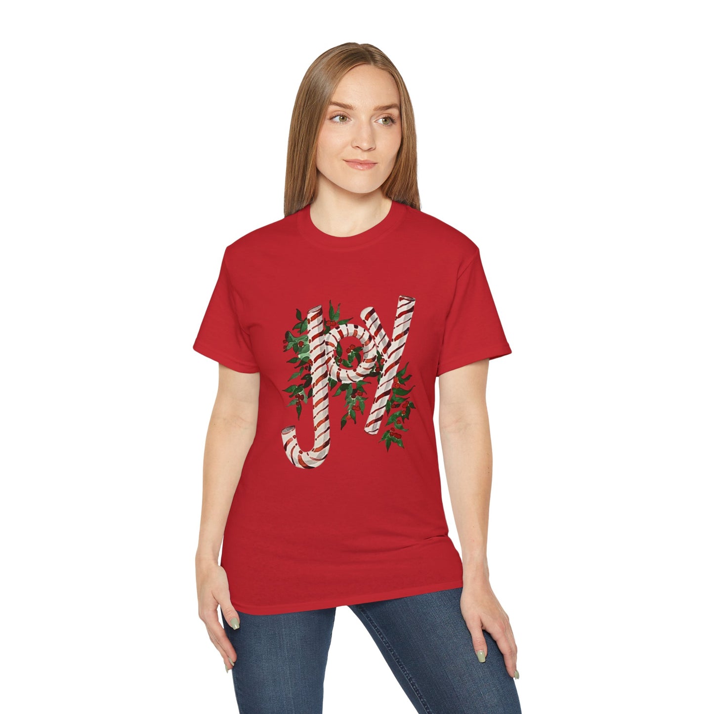 Peppermint Joy Unisex Ultra Cotton Tee
