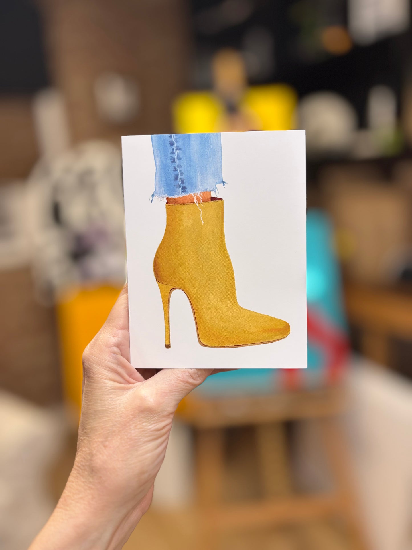 Shiny Shoes # 3 Note Cards