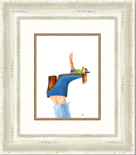 Photographer on Blue Nailhead