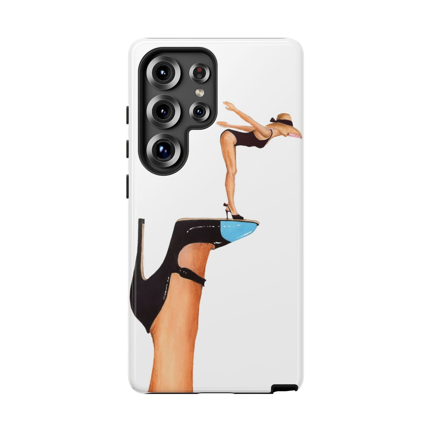 Turquoise Toe Diver Phone Case
