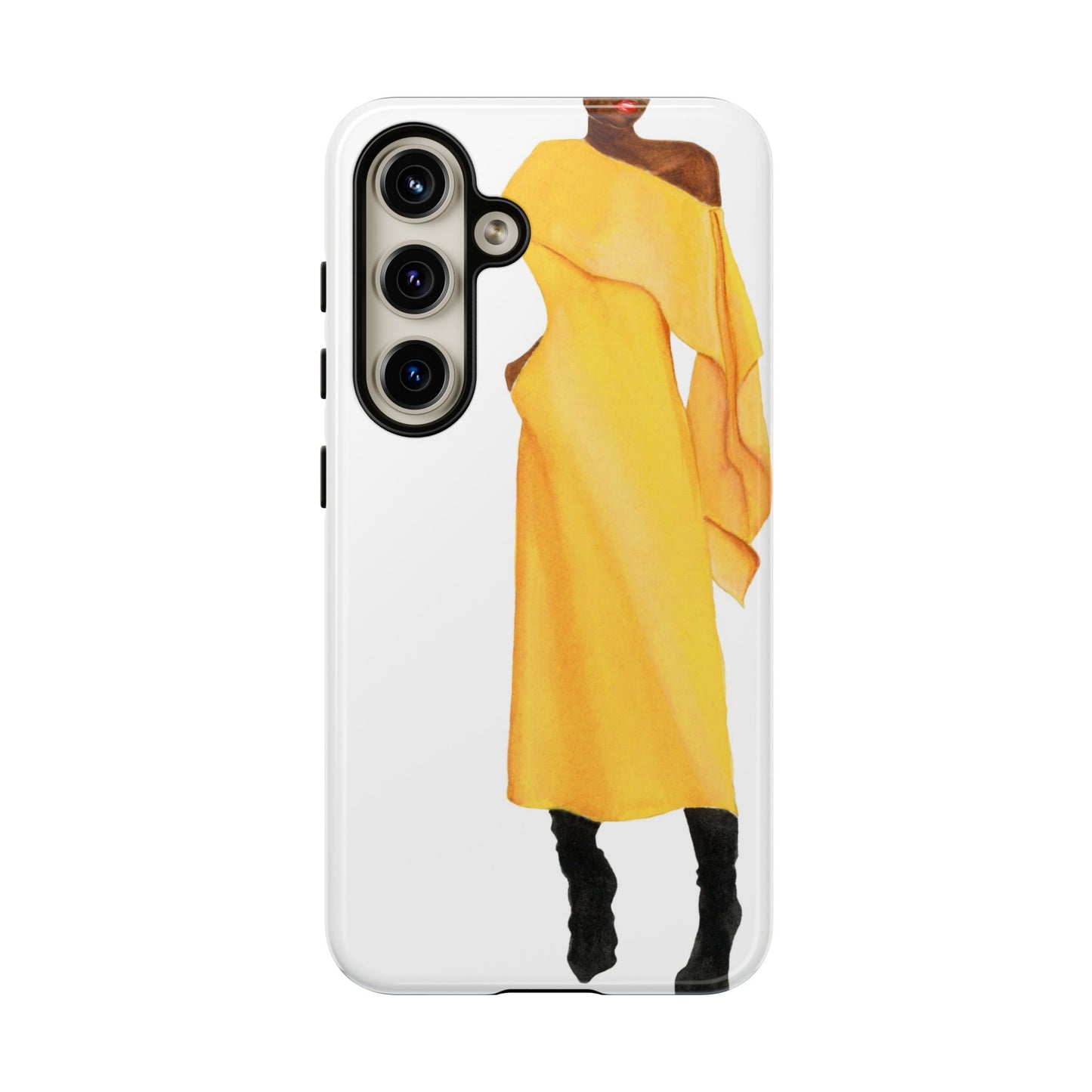 Bright Yellow Dress Phone Case