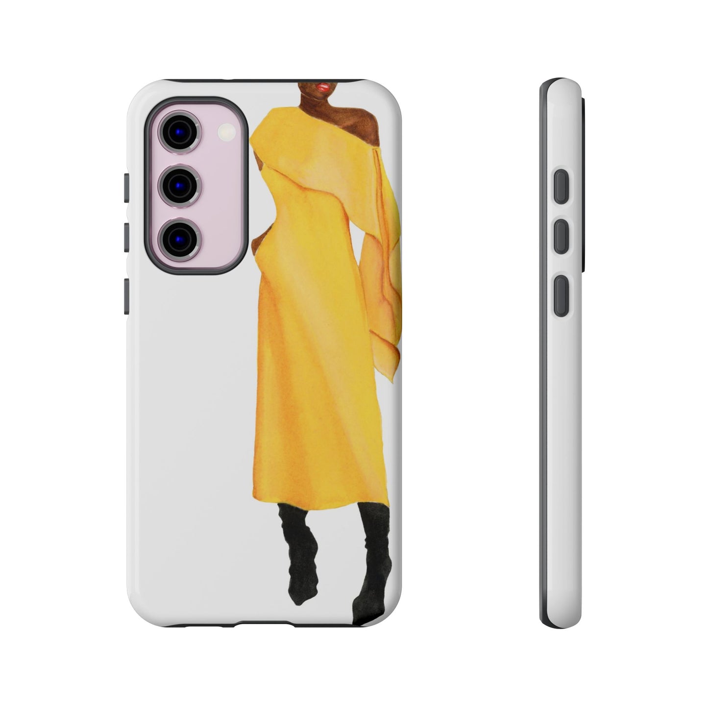 Bright Yellow Dress Phone Case