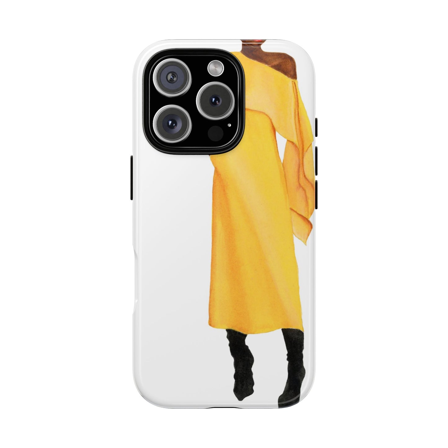 Bright Yellow Dress Phone Case
