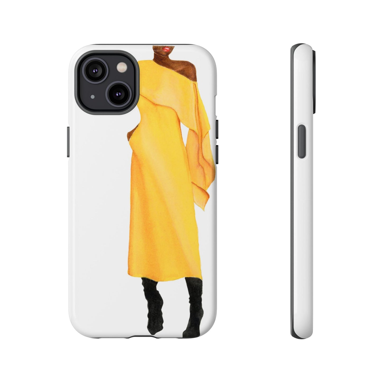 Bright Yellow Dress Phone Case