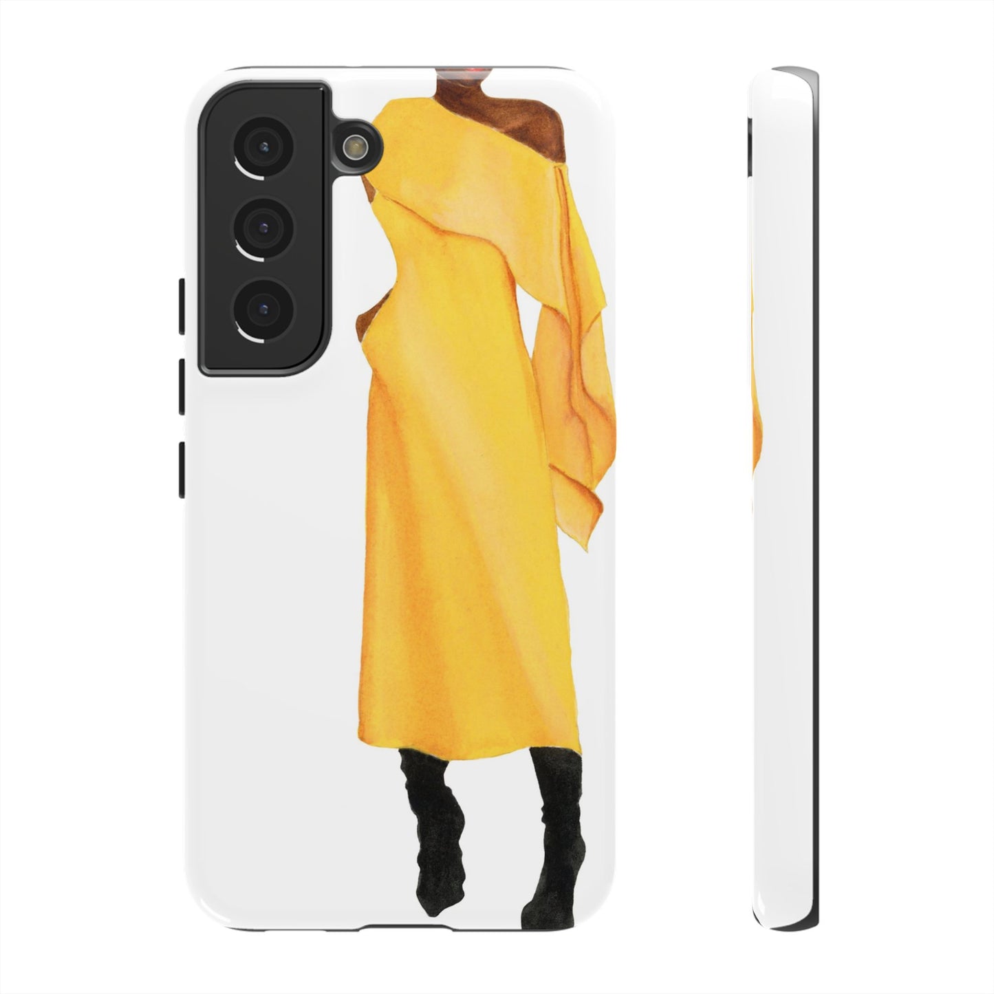 Bright Yellow Dress Phone Case