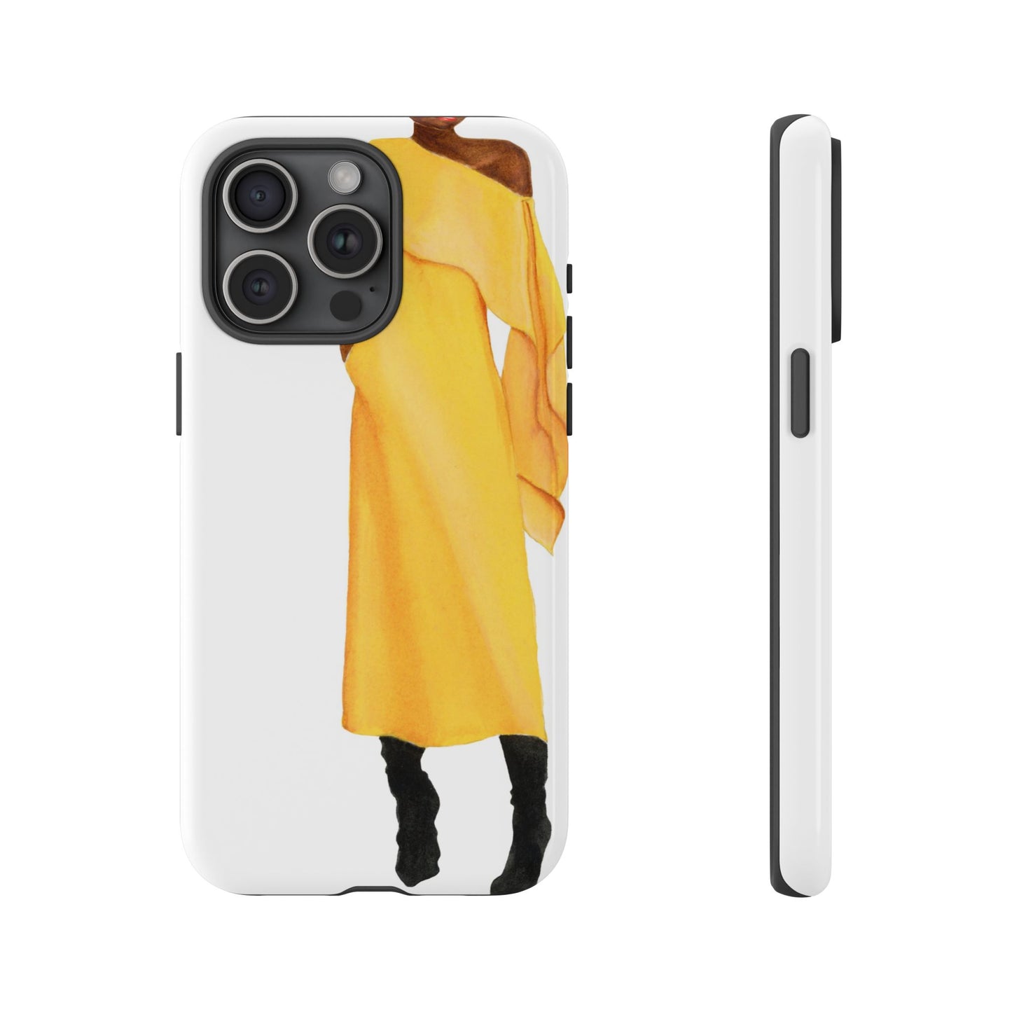 Bright Yellow Dress Phone Case
