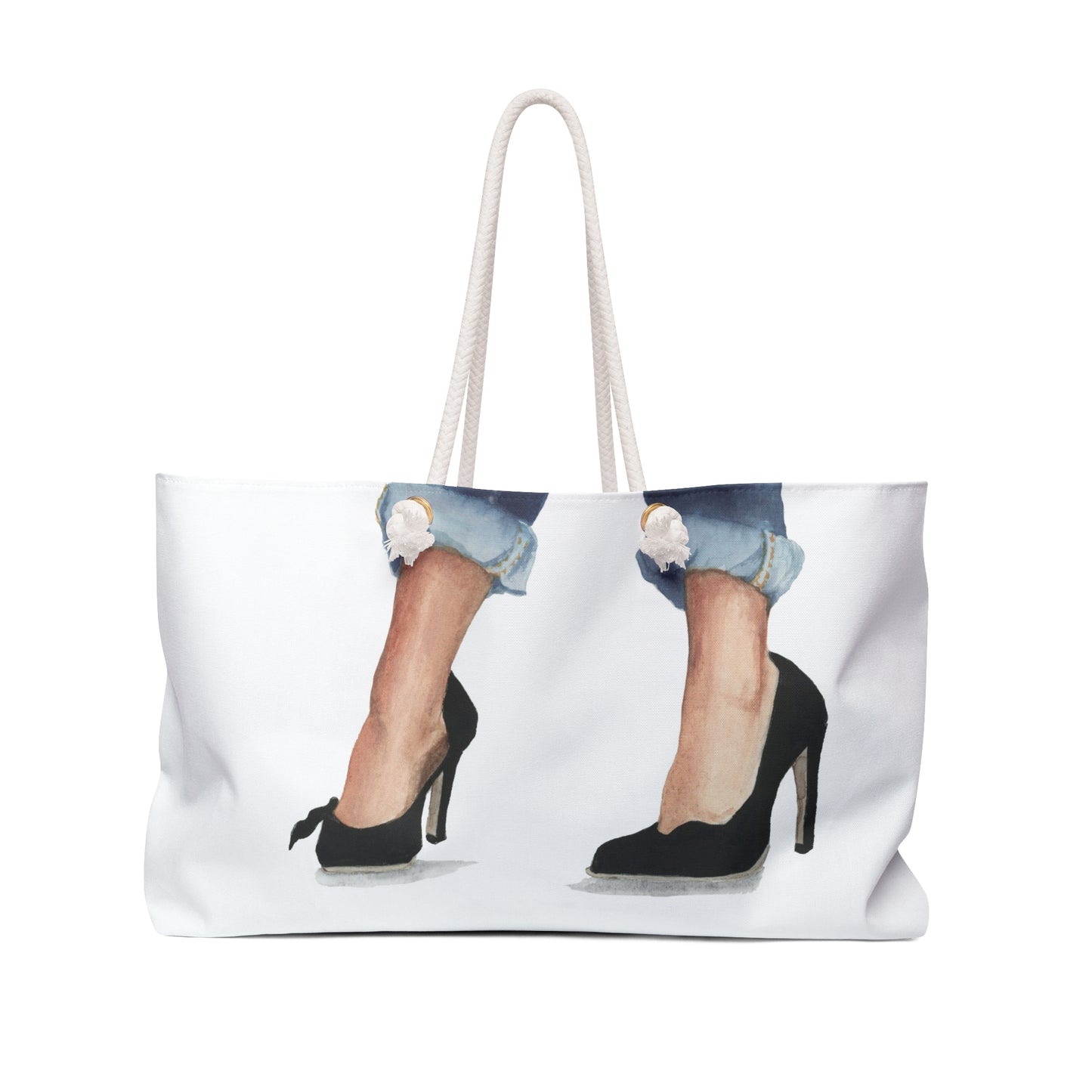 Jeans and Heels Weekender Bag