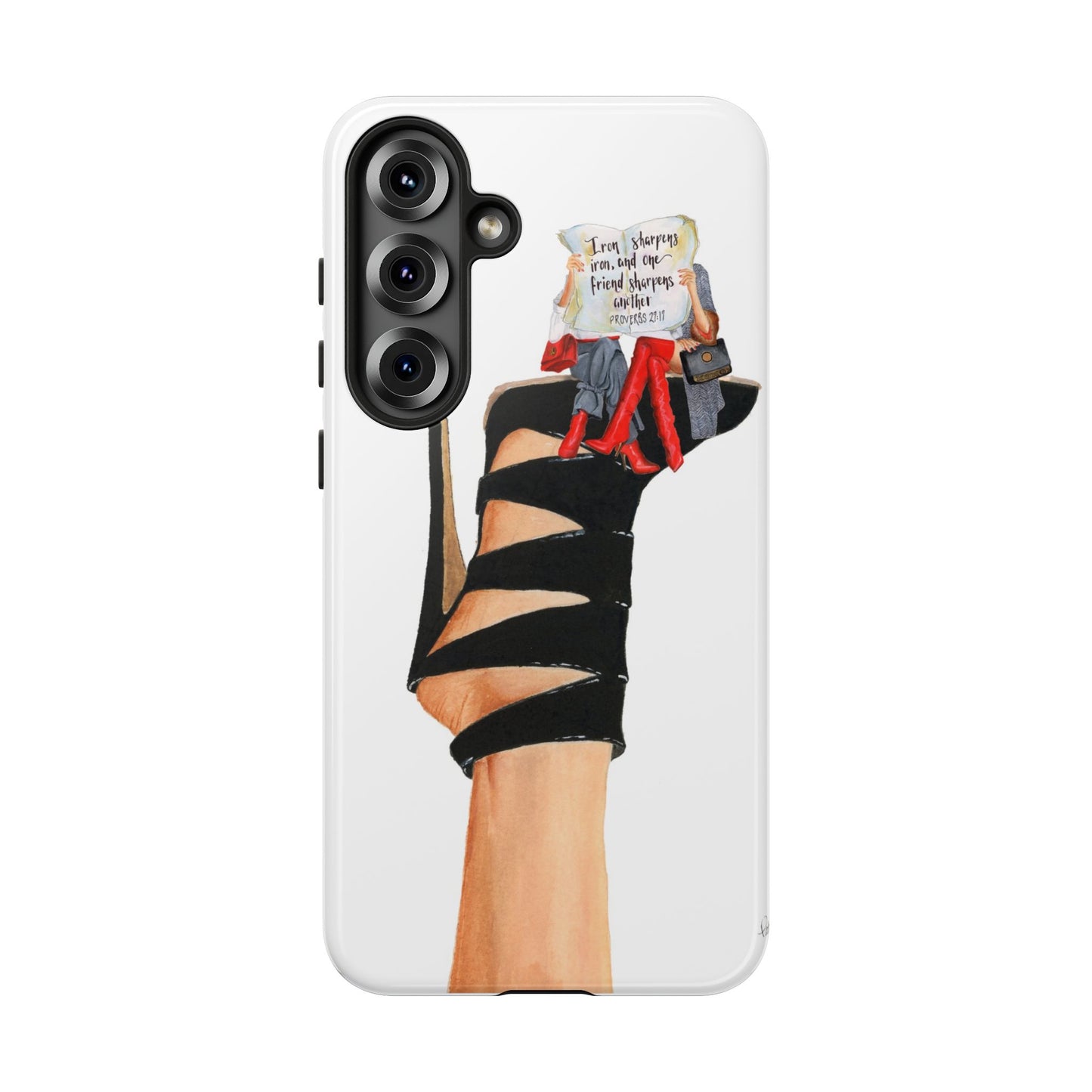 Iron Sharpens Iron Phone Case