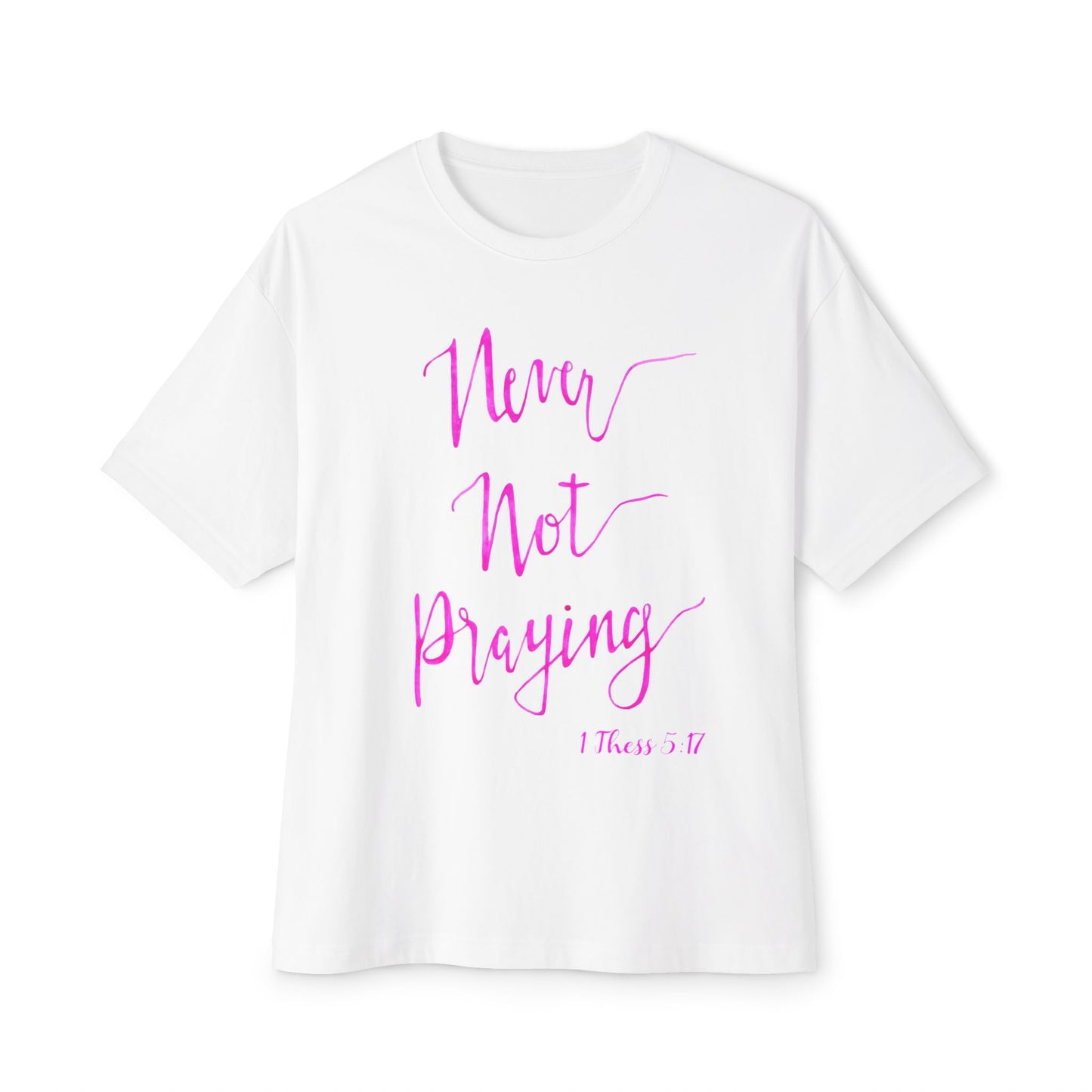 1 Thess Unisex Oversized Boxy Tee