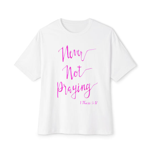 1 Thess Unisex Oversized Boxy Tee