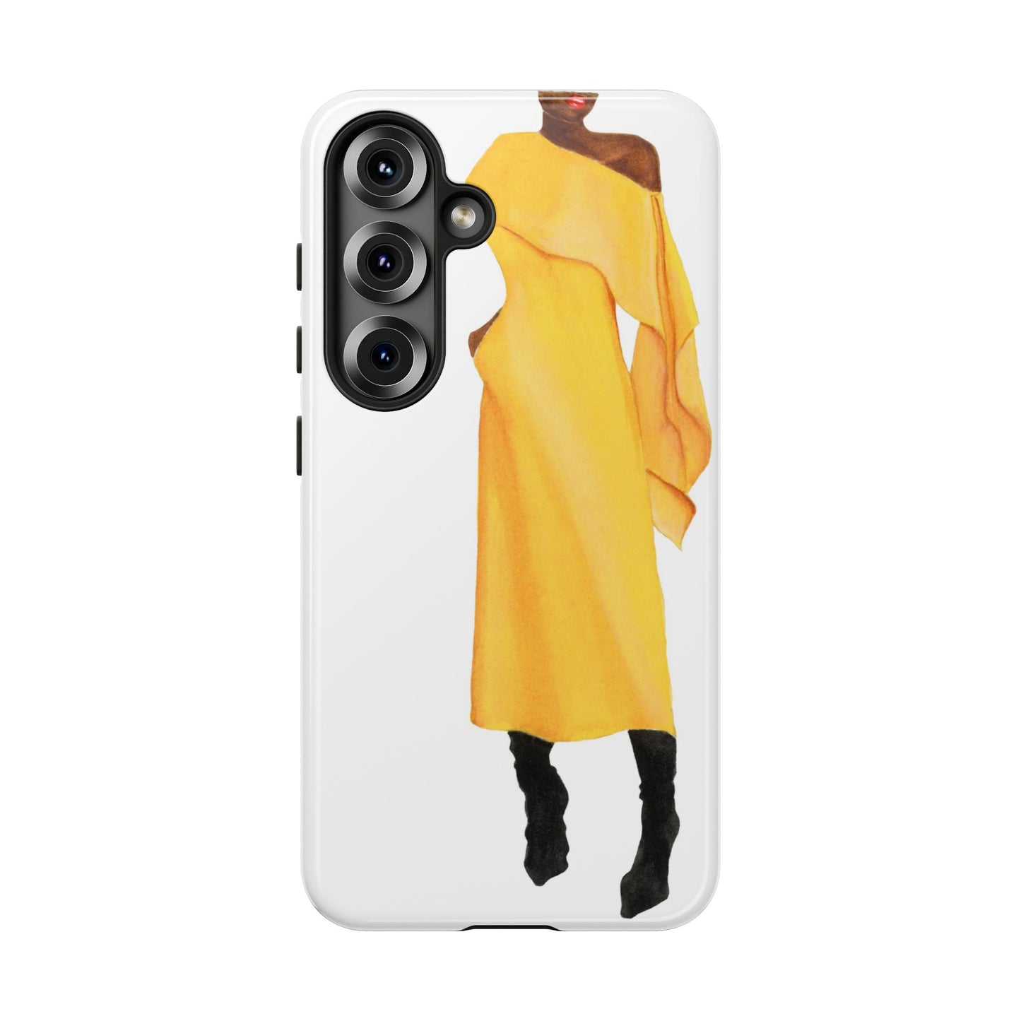 Bright Yellow Dress Phone Case