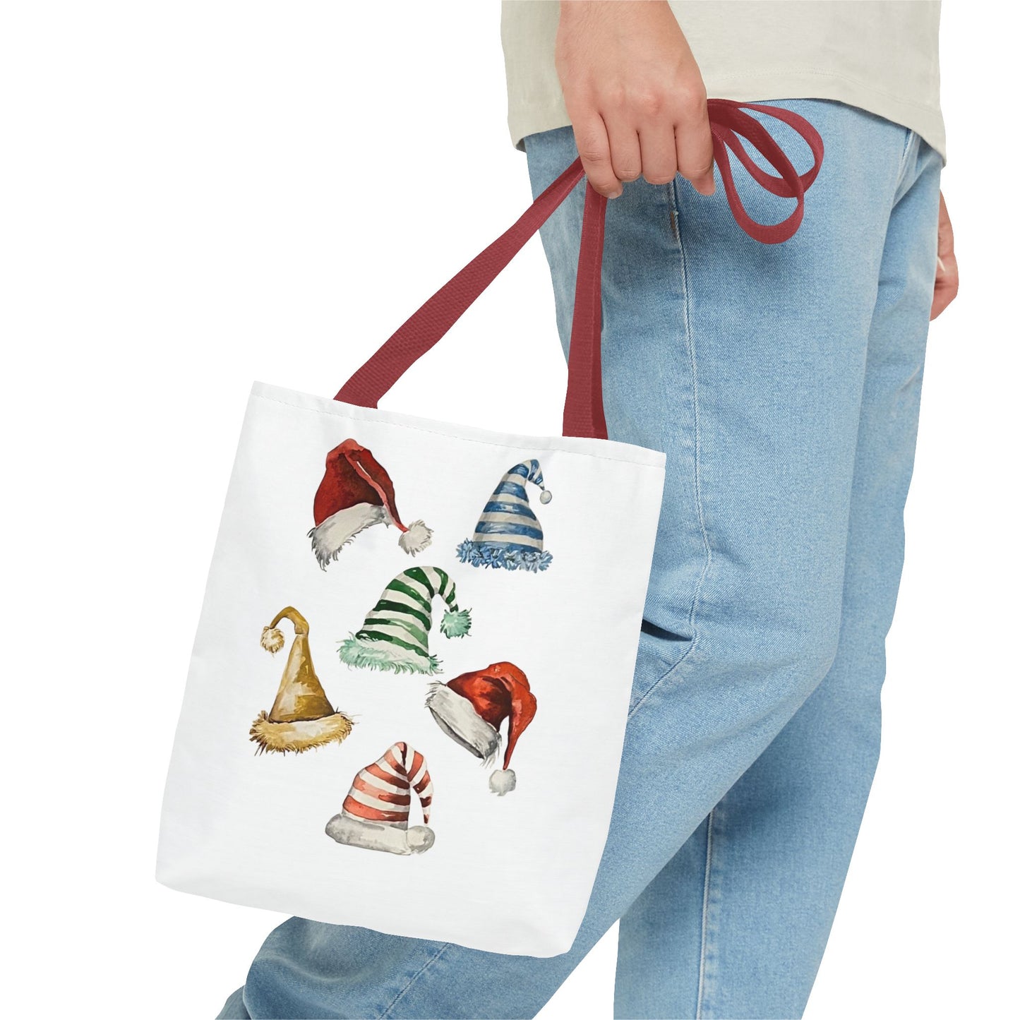Santa Hats Tote Bag (AOP)