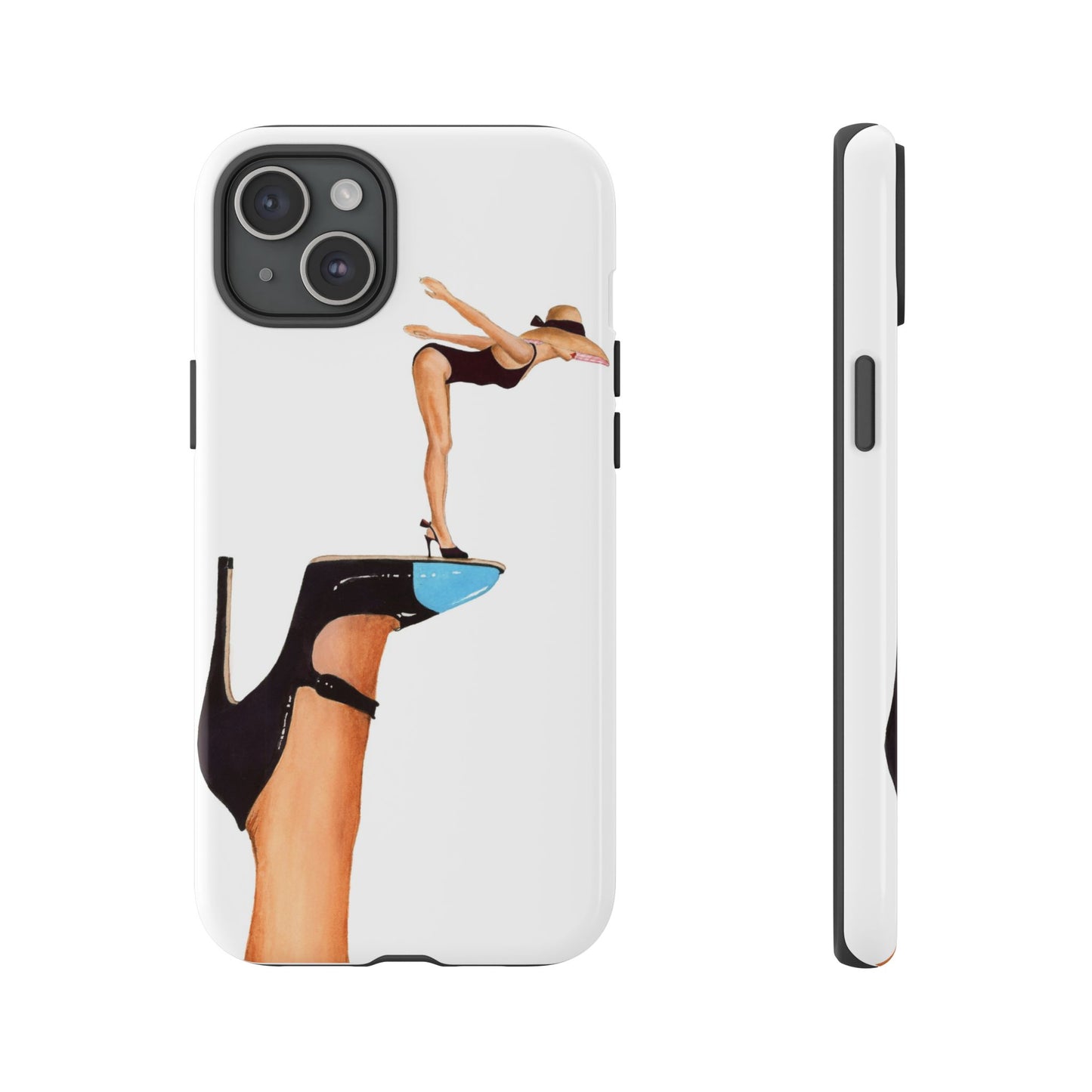 Turquoise Toe Diver Phone Case