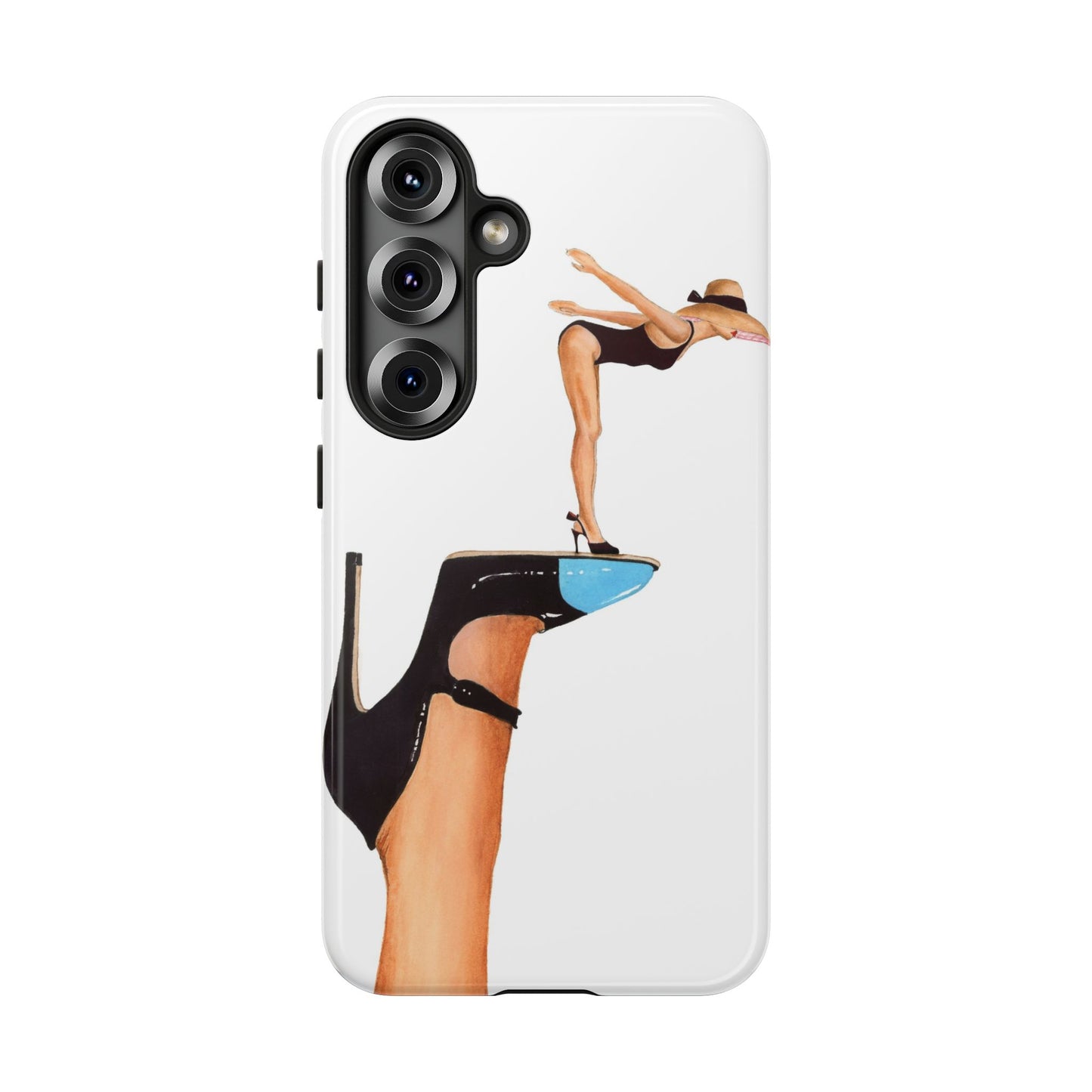 Turquoise Toe Diver Phone Case