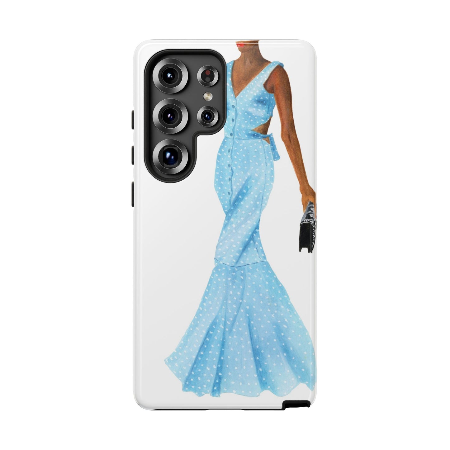 Powder Blue Dress Phone Case