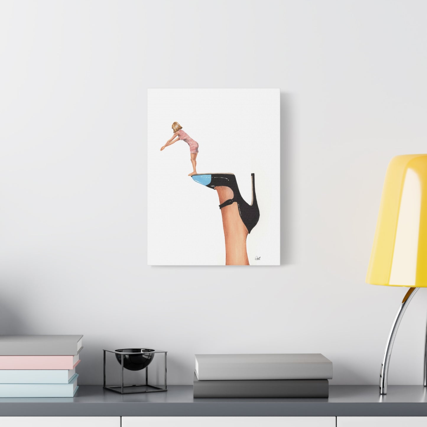 Deep End of the Sole Matte Canvas, Stretched, 1.25"