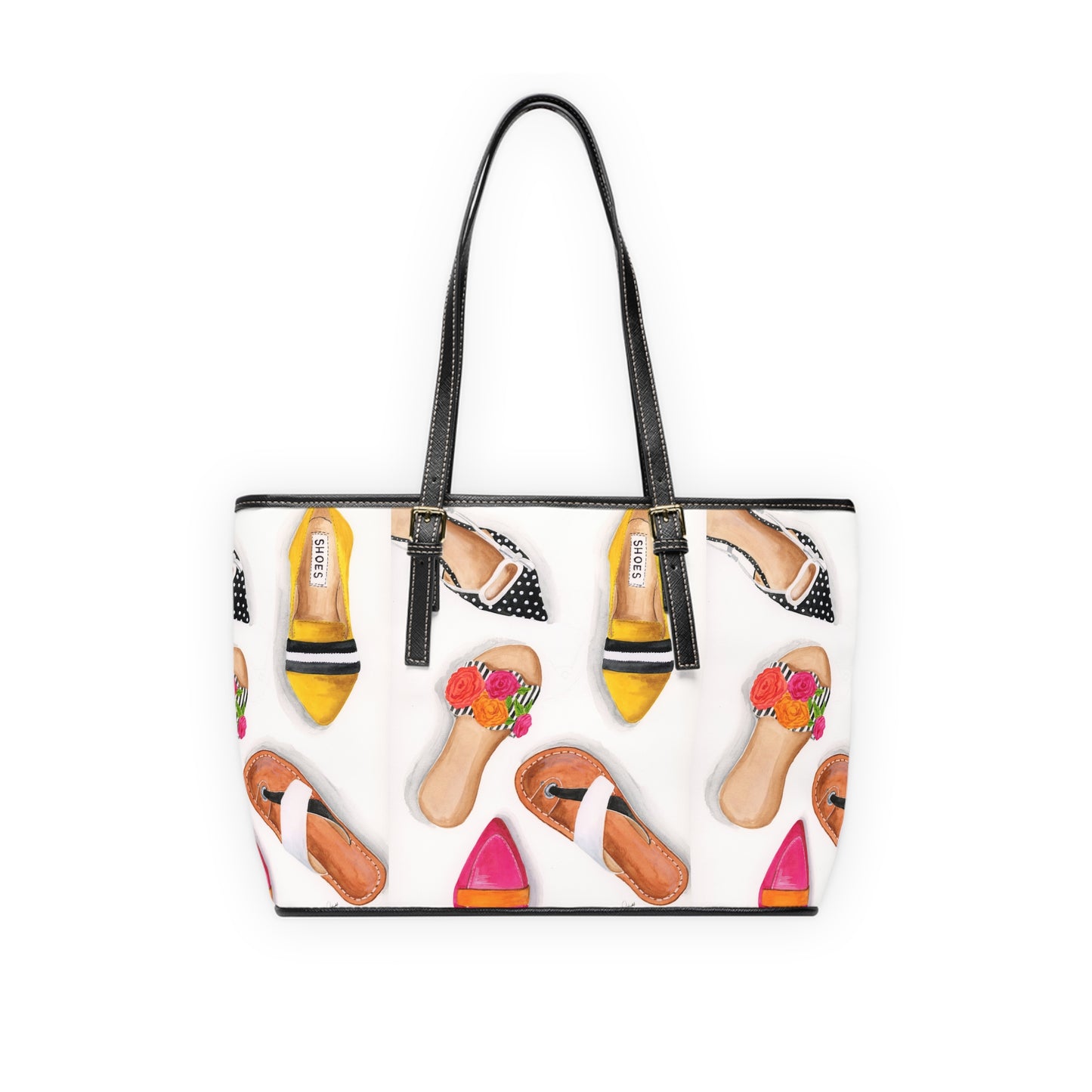 My Favorite Shoes PU Leather Shoulder Bag