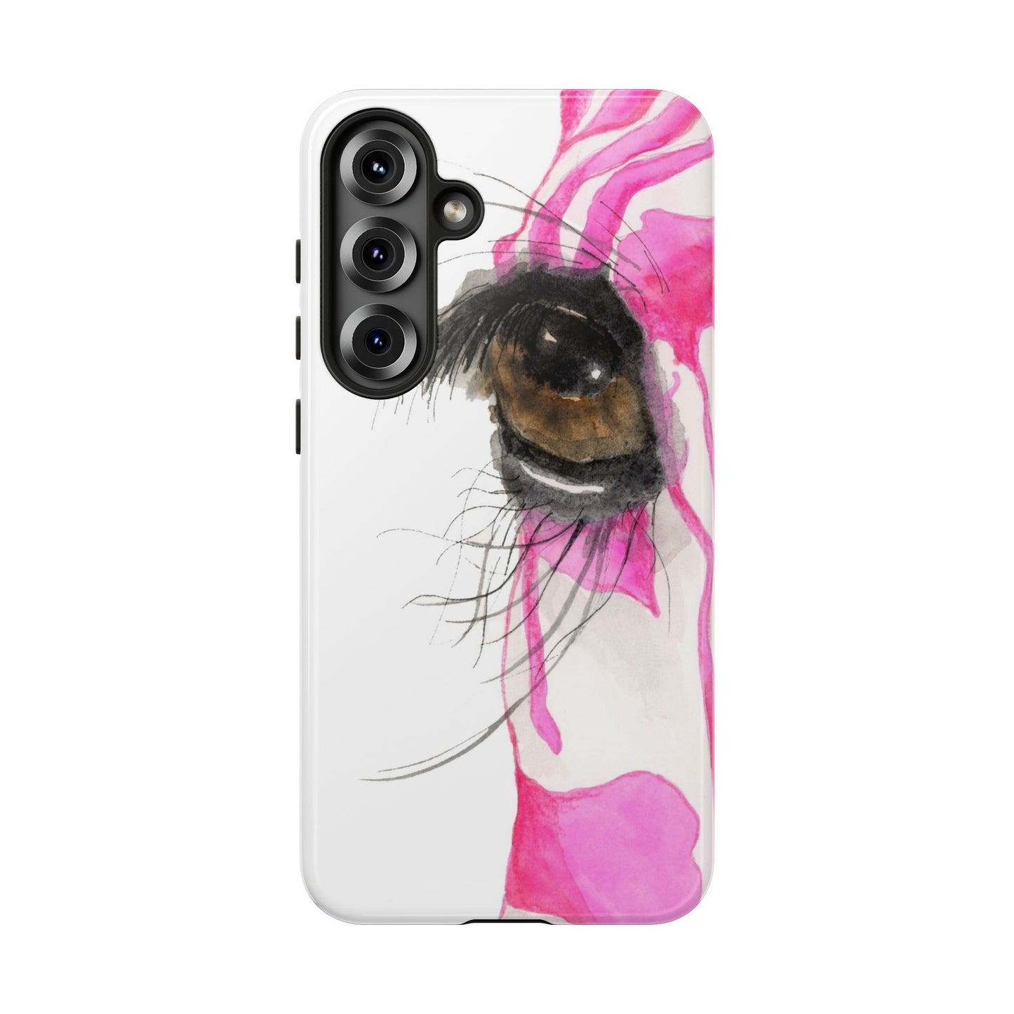 Pink Zebra Phone Case