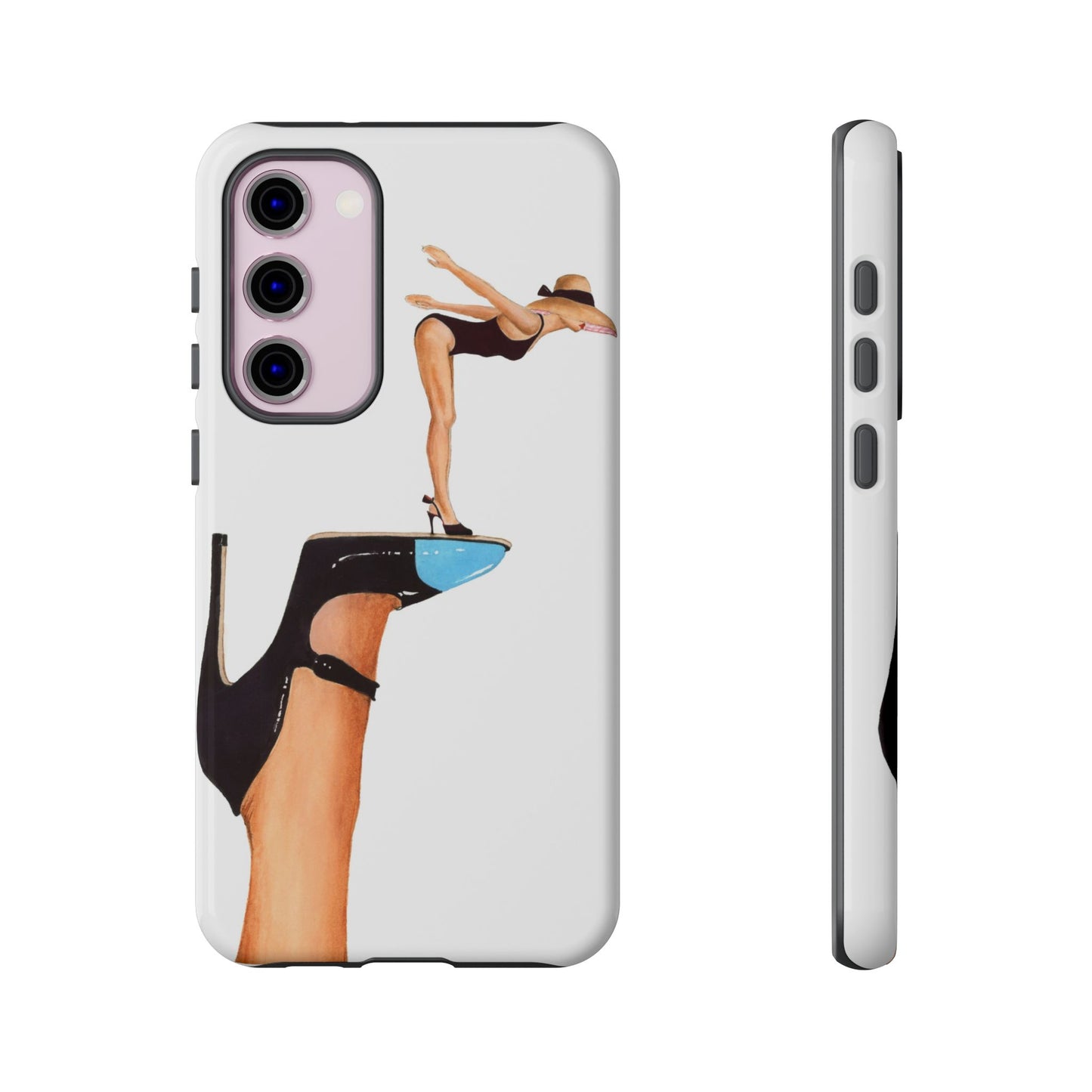Turquoise Toe Diver Phone Case