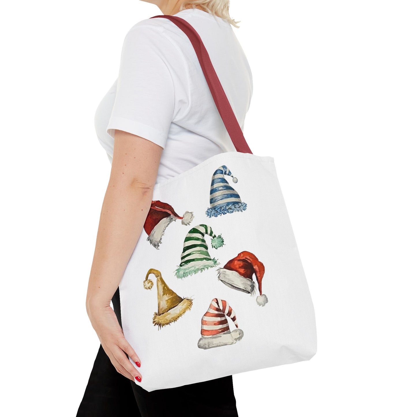 Santa Hats Tote Bag (AOP)