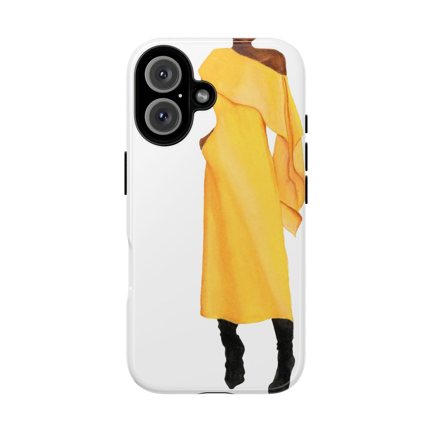 Bright Yellow Dress Phone Case