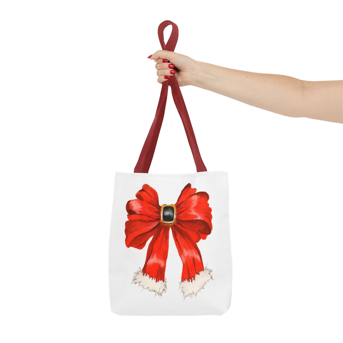 Christmas Bow Tote Bag (AOP)