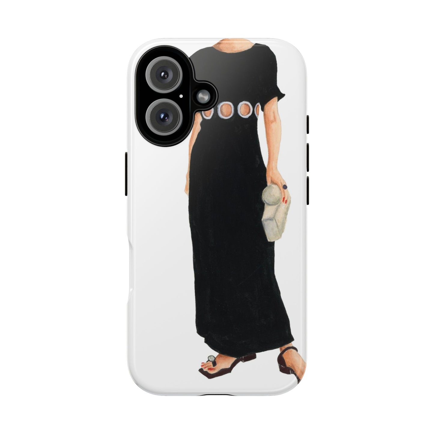 Peek-A-Boo Dress Phone Case