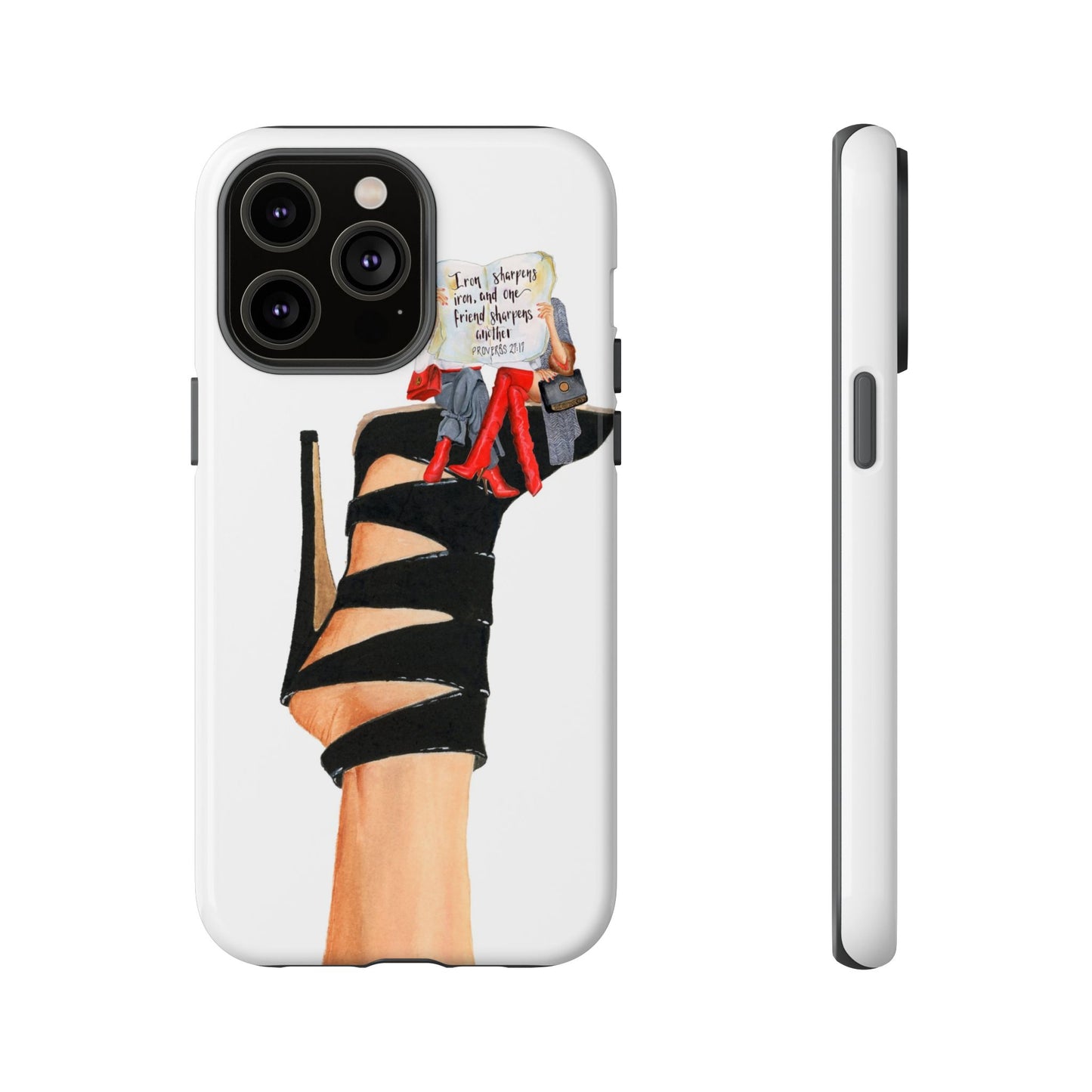 Iron Sharpens Iron Phone Case