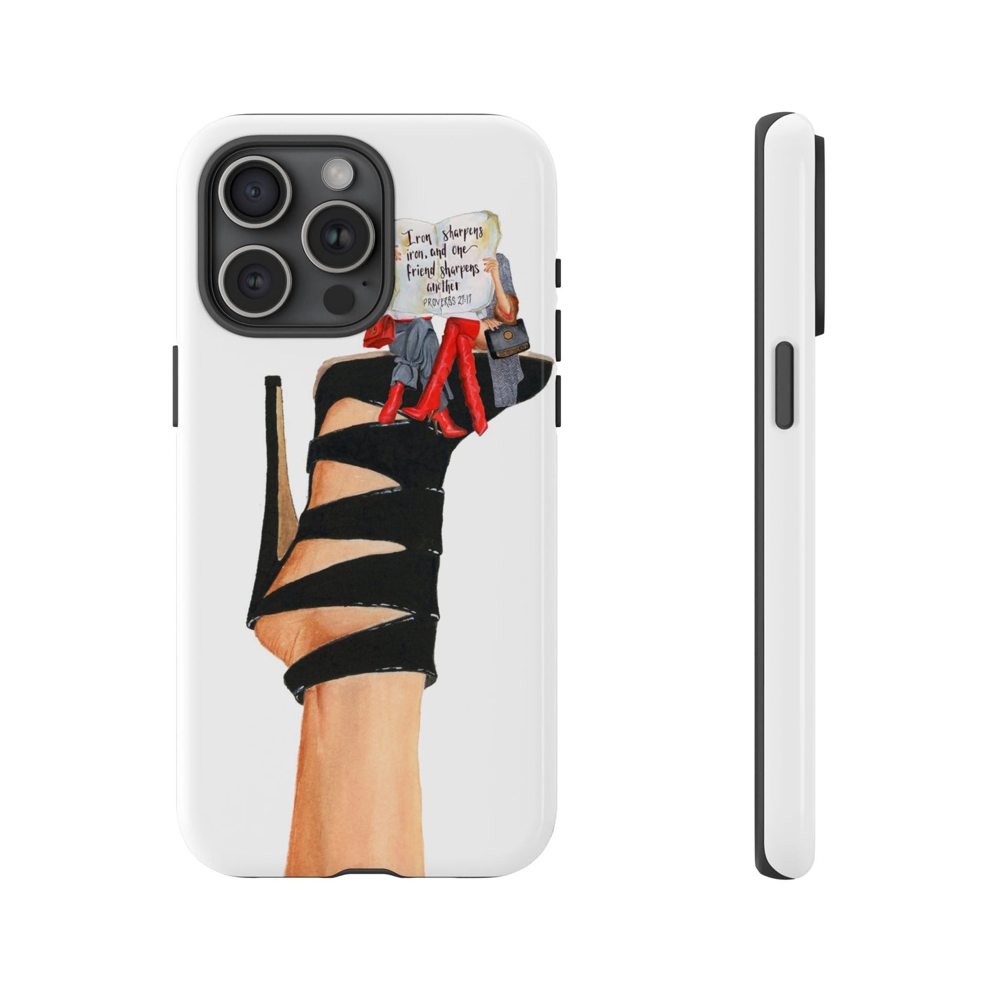 Iron Sharpens Iron Phone Case