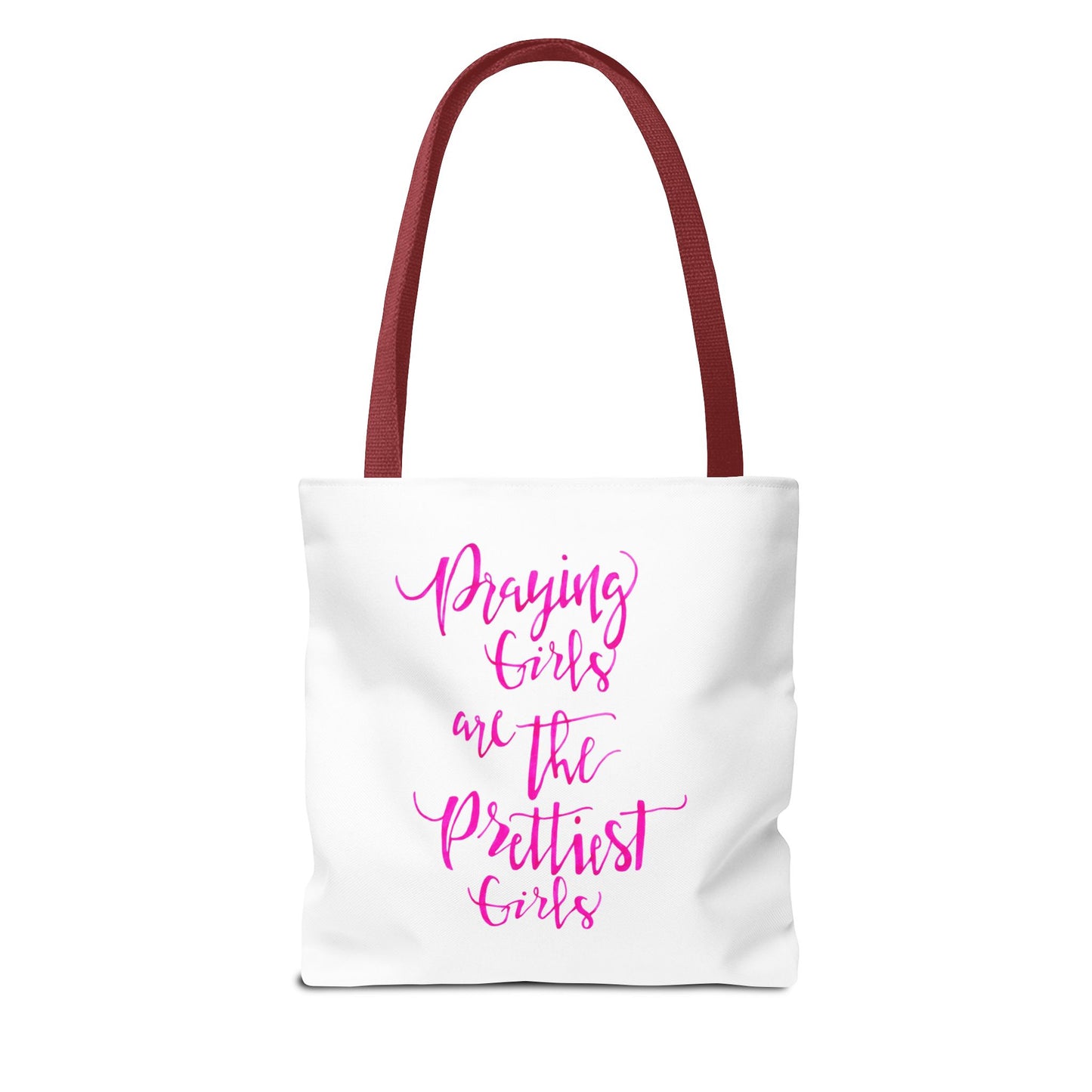 Praying Girls Tote Bag (AOP)