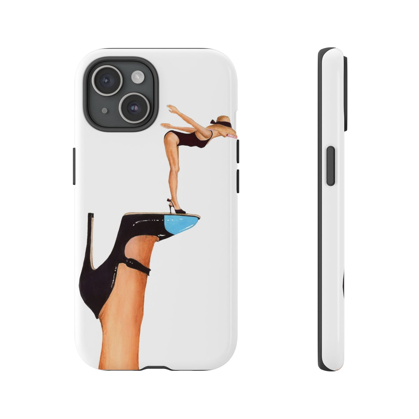 Turquoise Toe Diver Phone Case