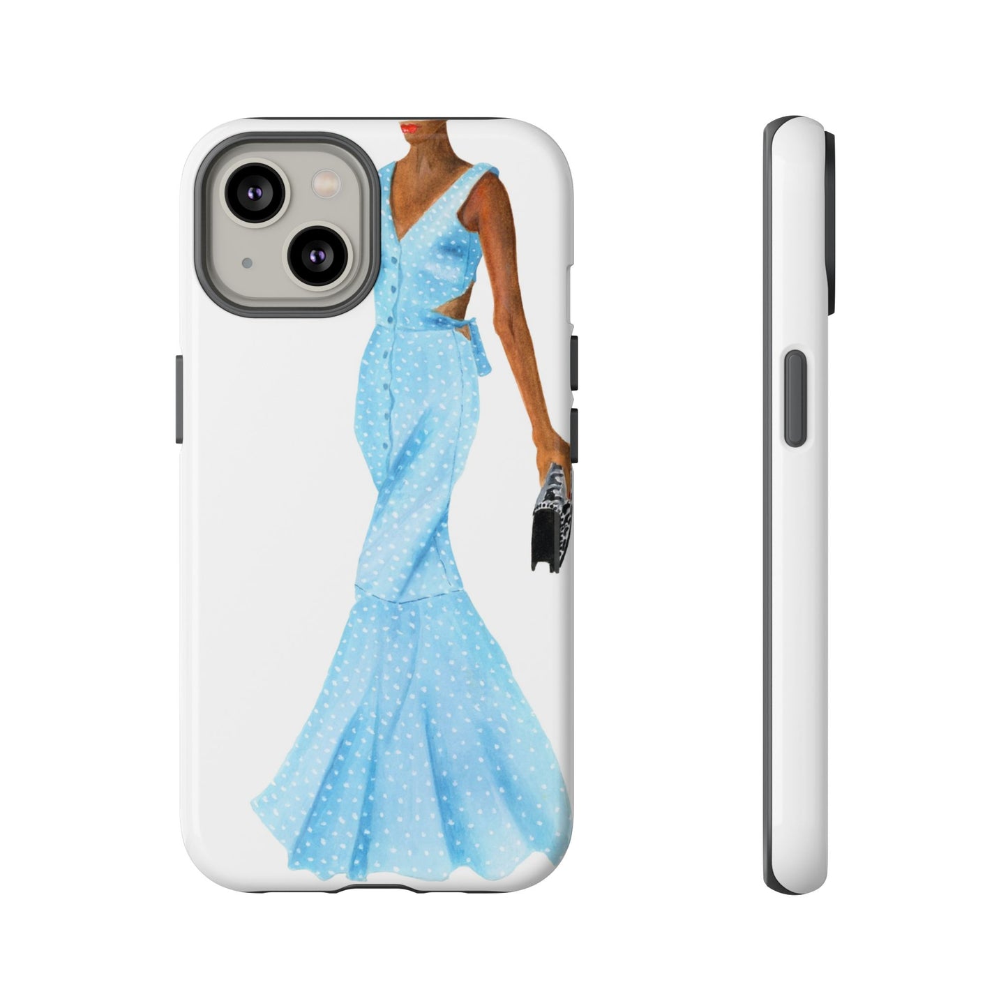 Powder Blue Dress Phone Case