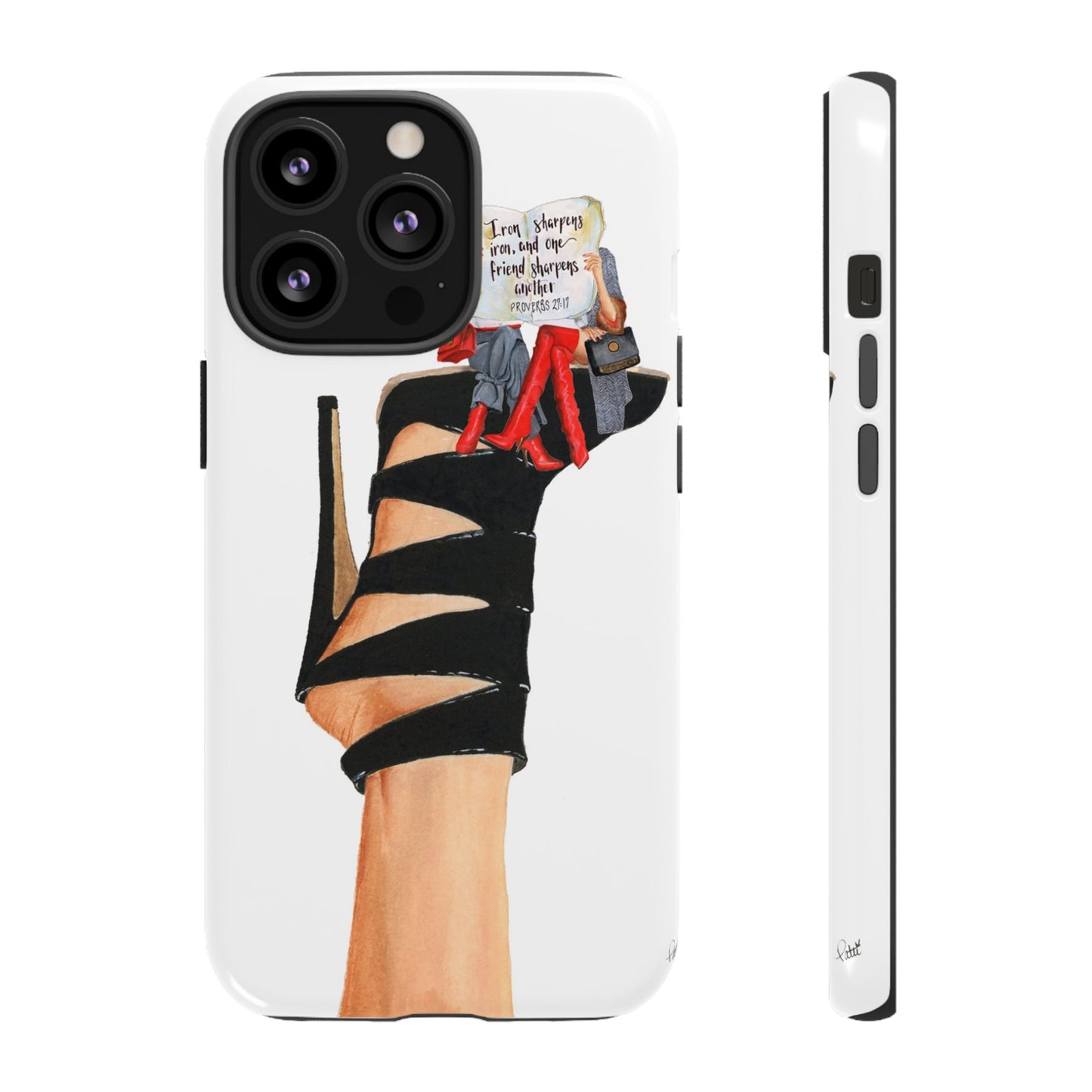 Iron Sharpens Iron Phone Case