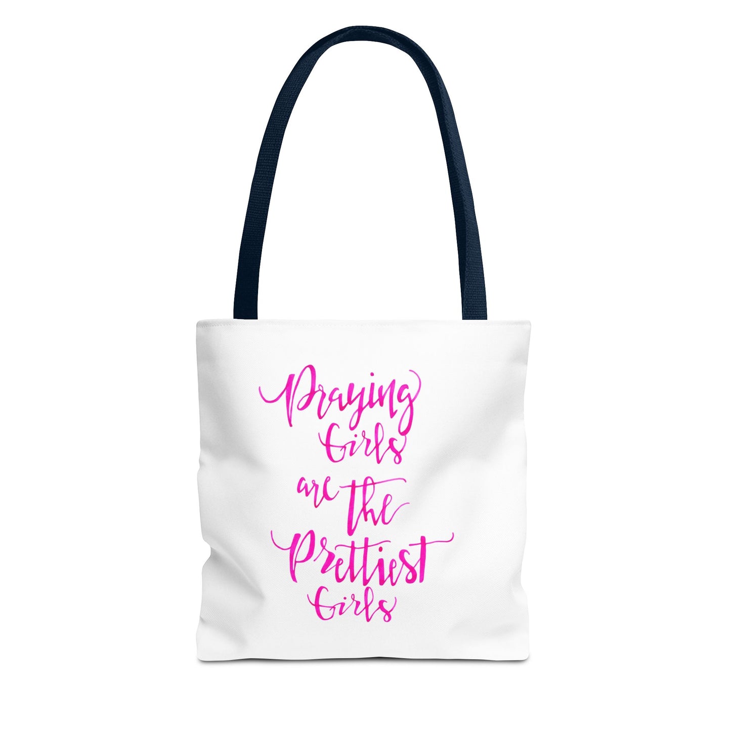 Praying Girls Tote Bag (AOP)