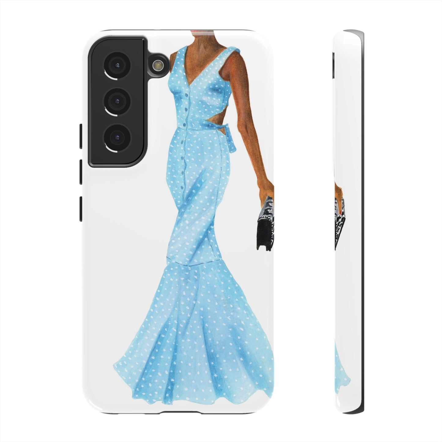 Powder Blue Dress Phone Case