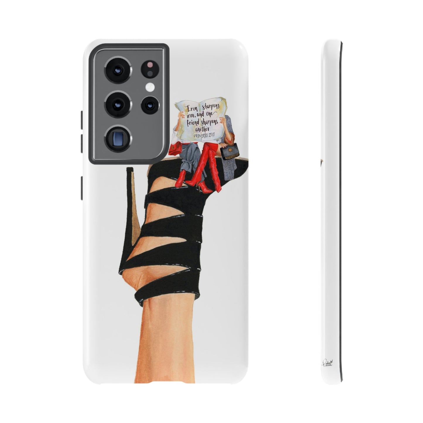 Iron Sharpens Iron Phone Case