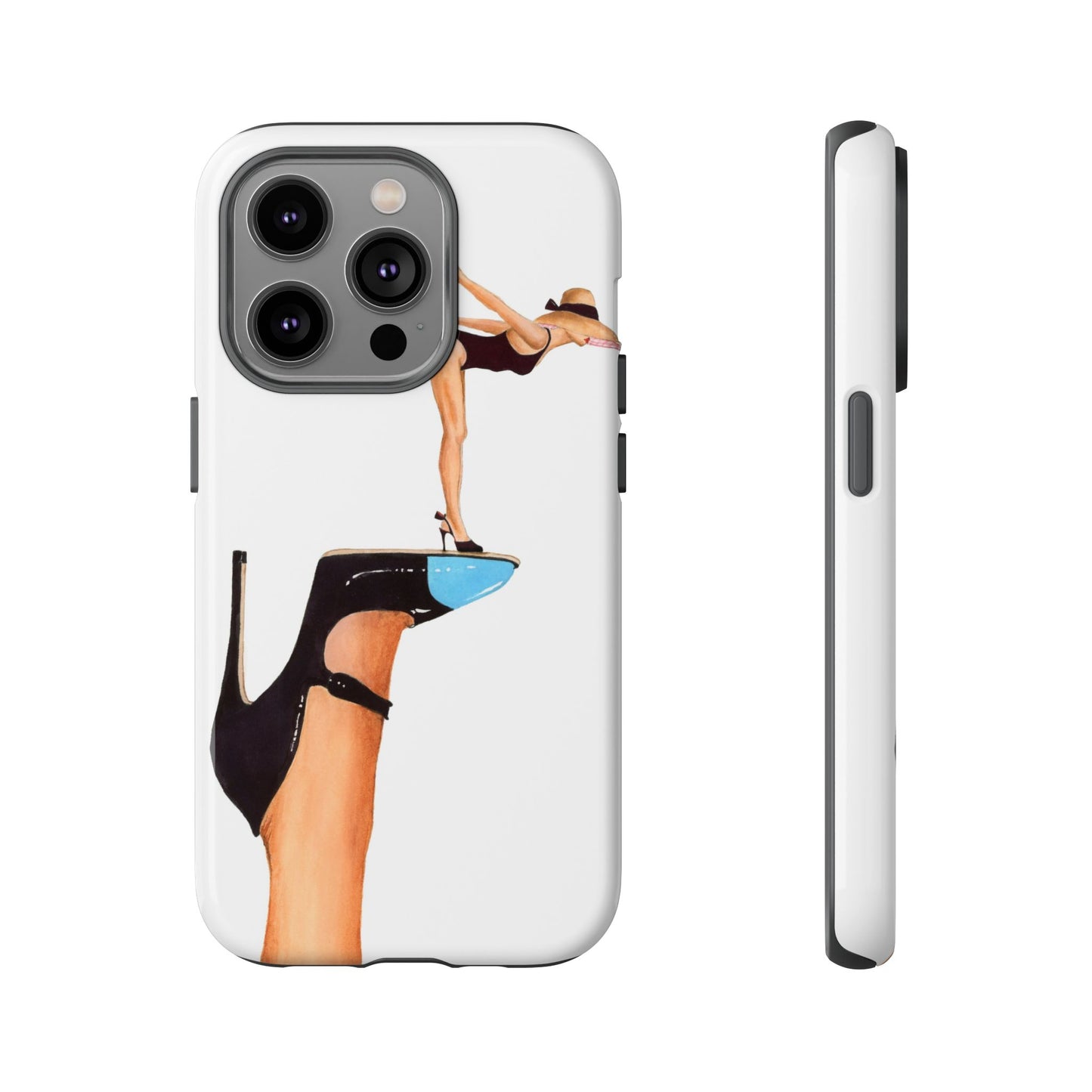 Turquoise Toe Diver Phone Case