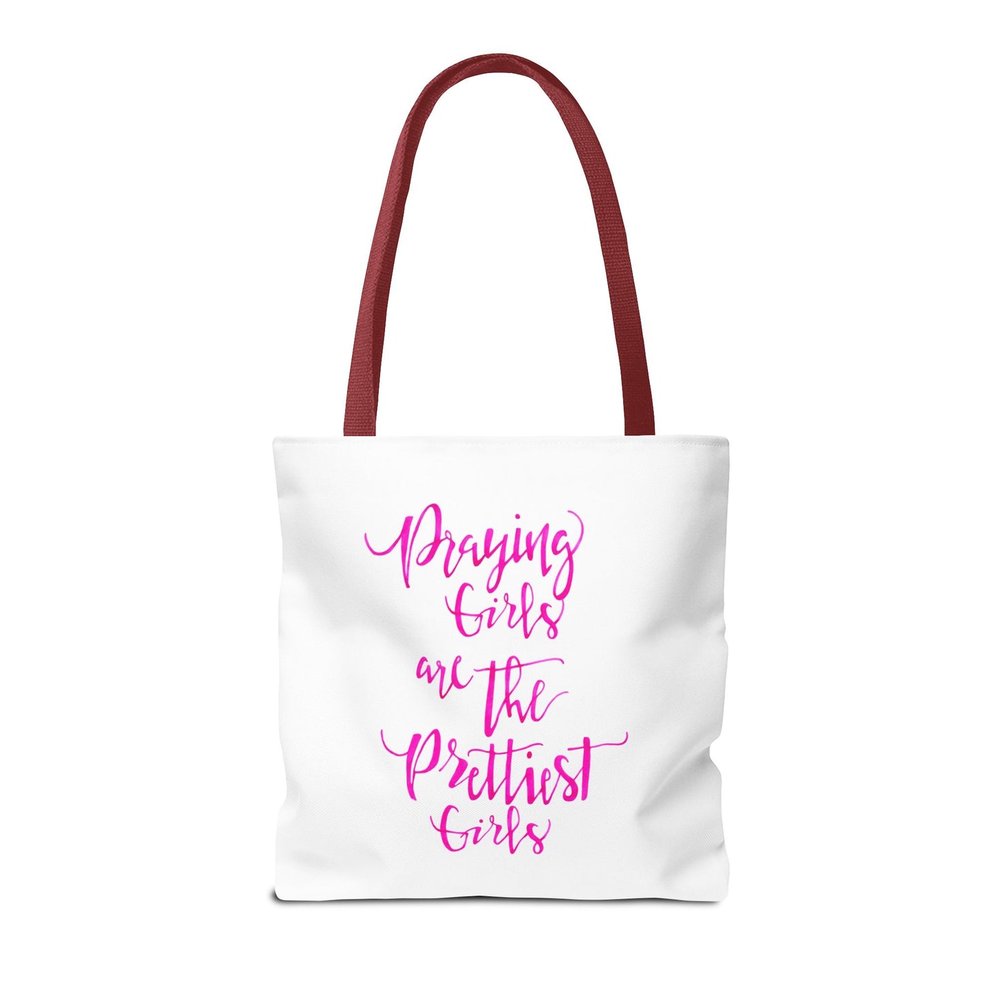 Praying Girls Tote Bag (AOP)