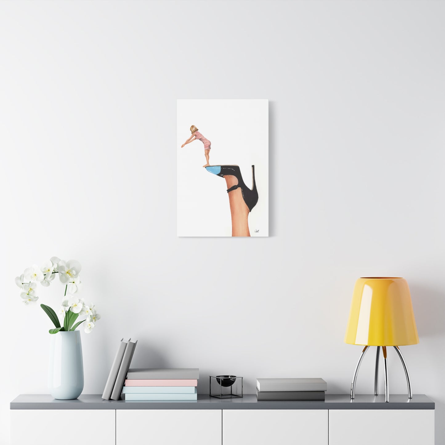 Deep End of the Sole Matte Canvas, Stretched, 1.25"