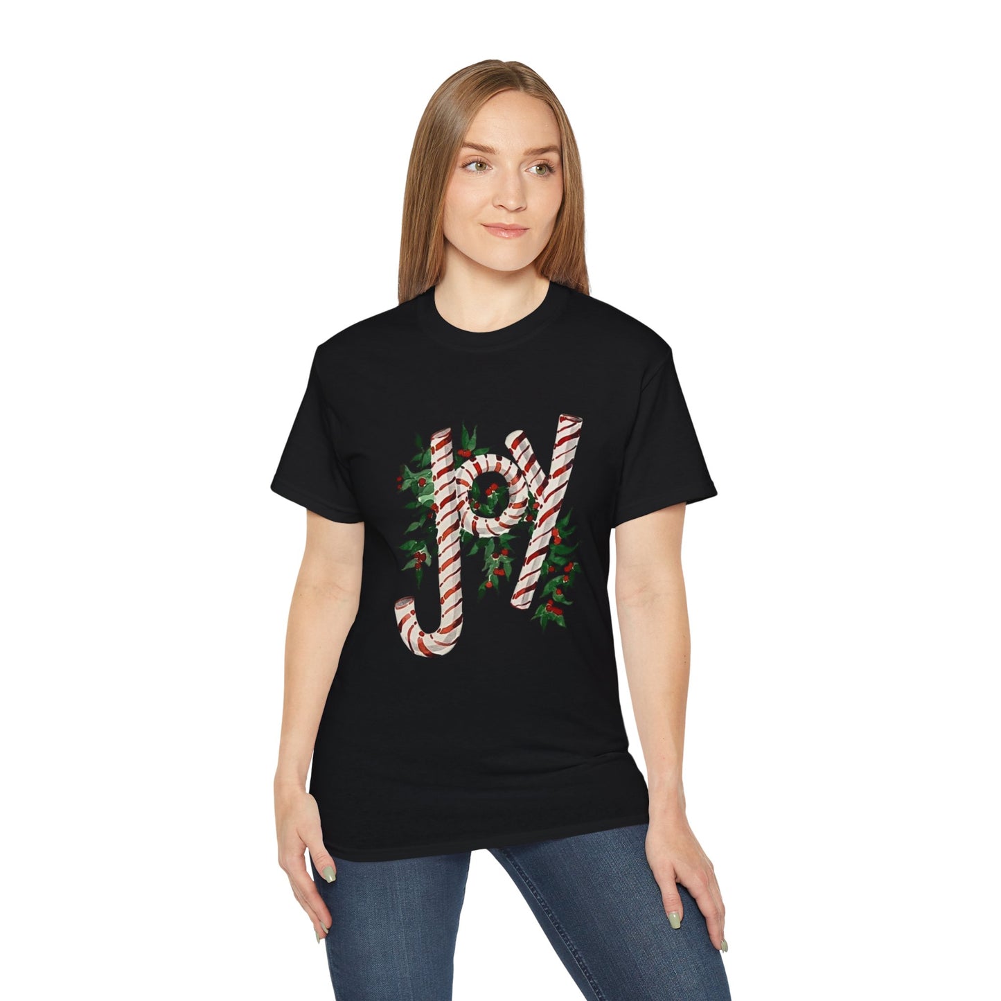 Peppermint Joy Unisex Ultra Cotton Tee