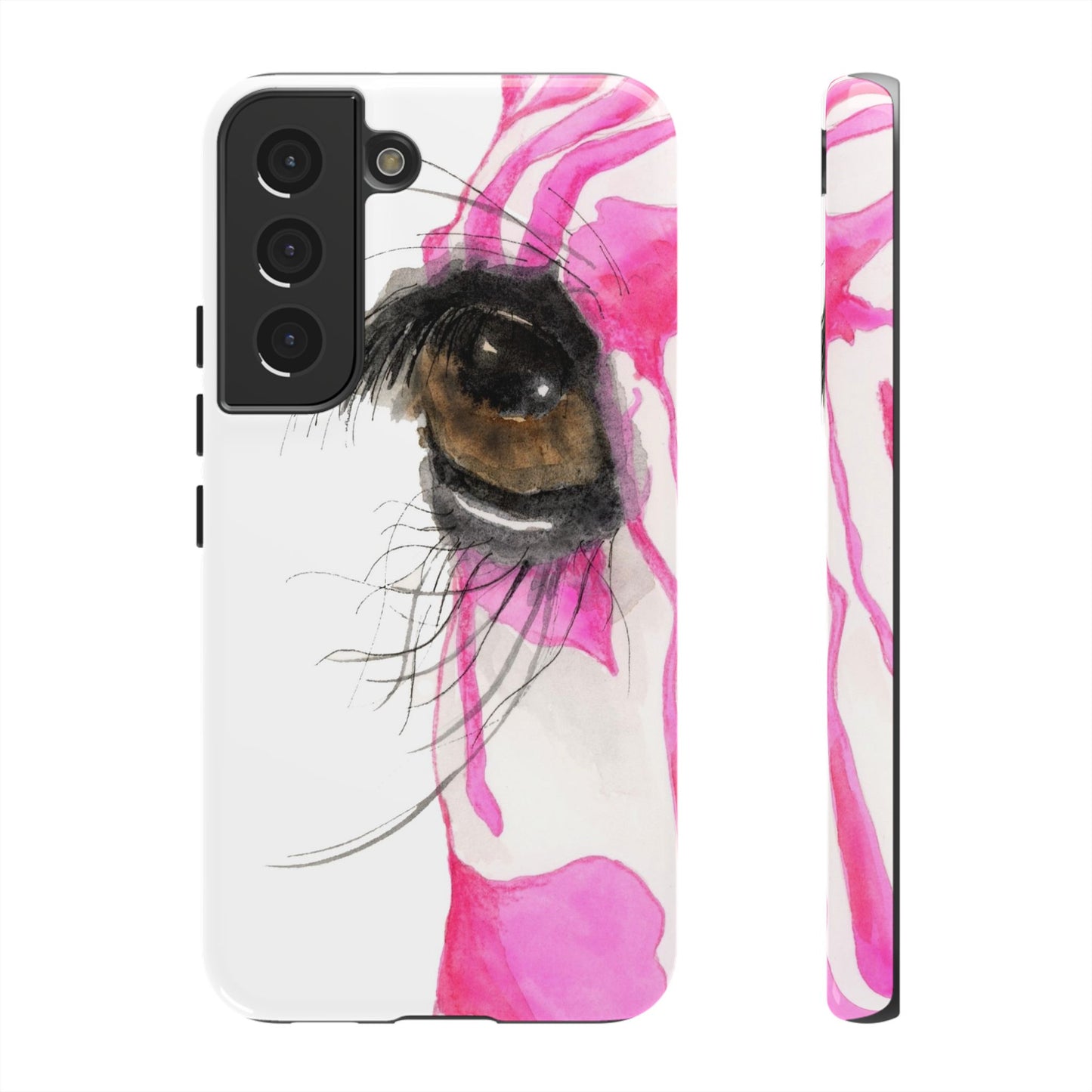 Pink Zebra Phone Case