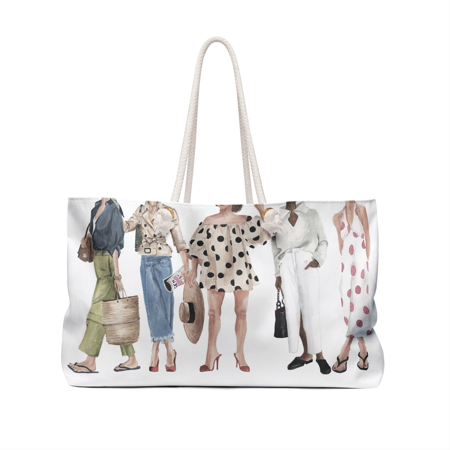 Squad Goals # 7 (Muted) Weekender Bag