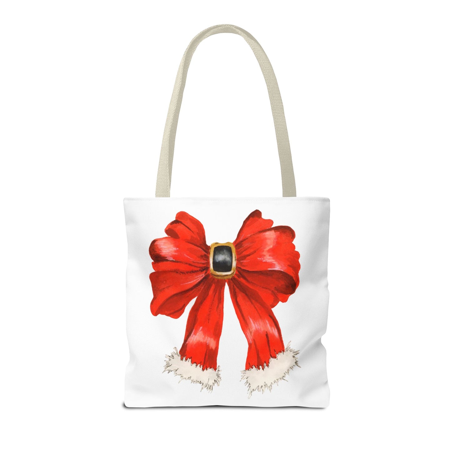 Christmas Bow Tote Bag (AOP)