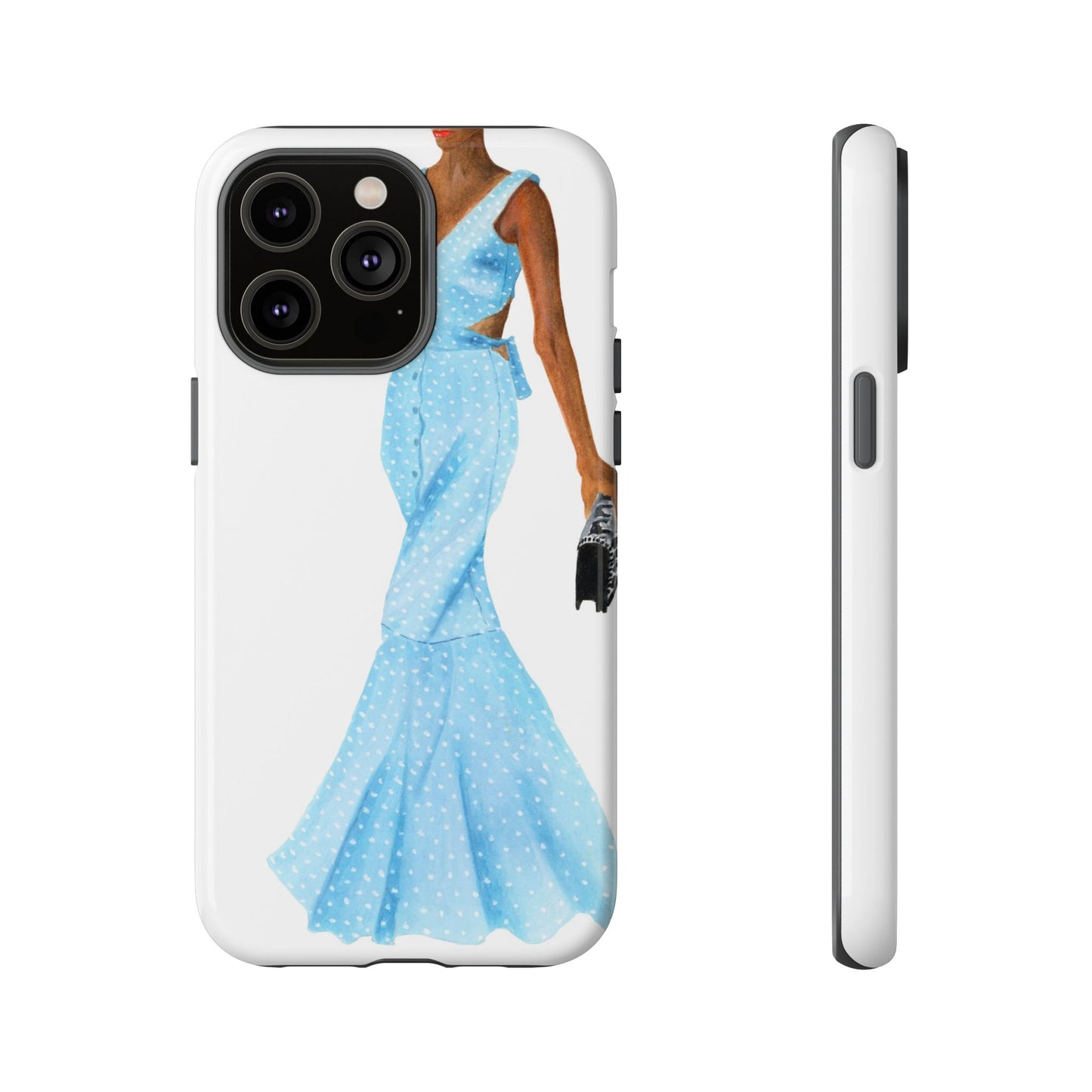Powder Blue Dress Phone Case