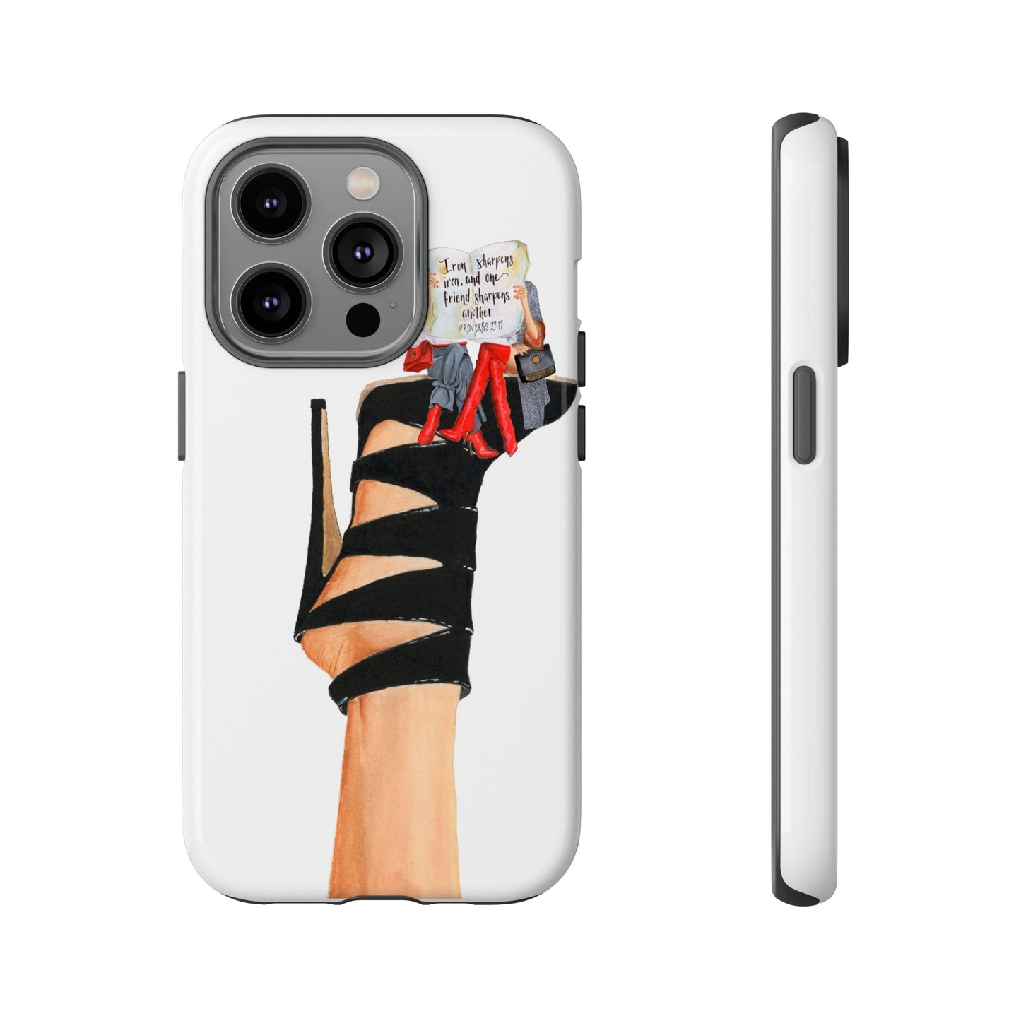 Iron Sharpens Iron Phone Case