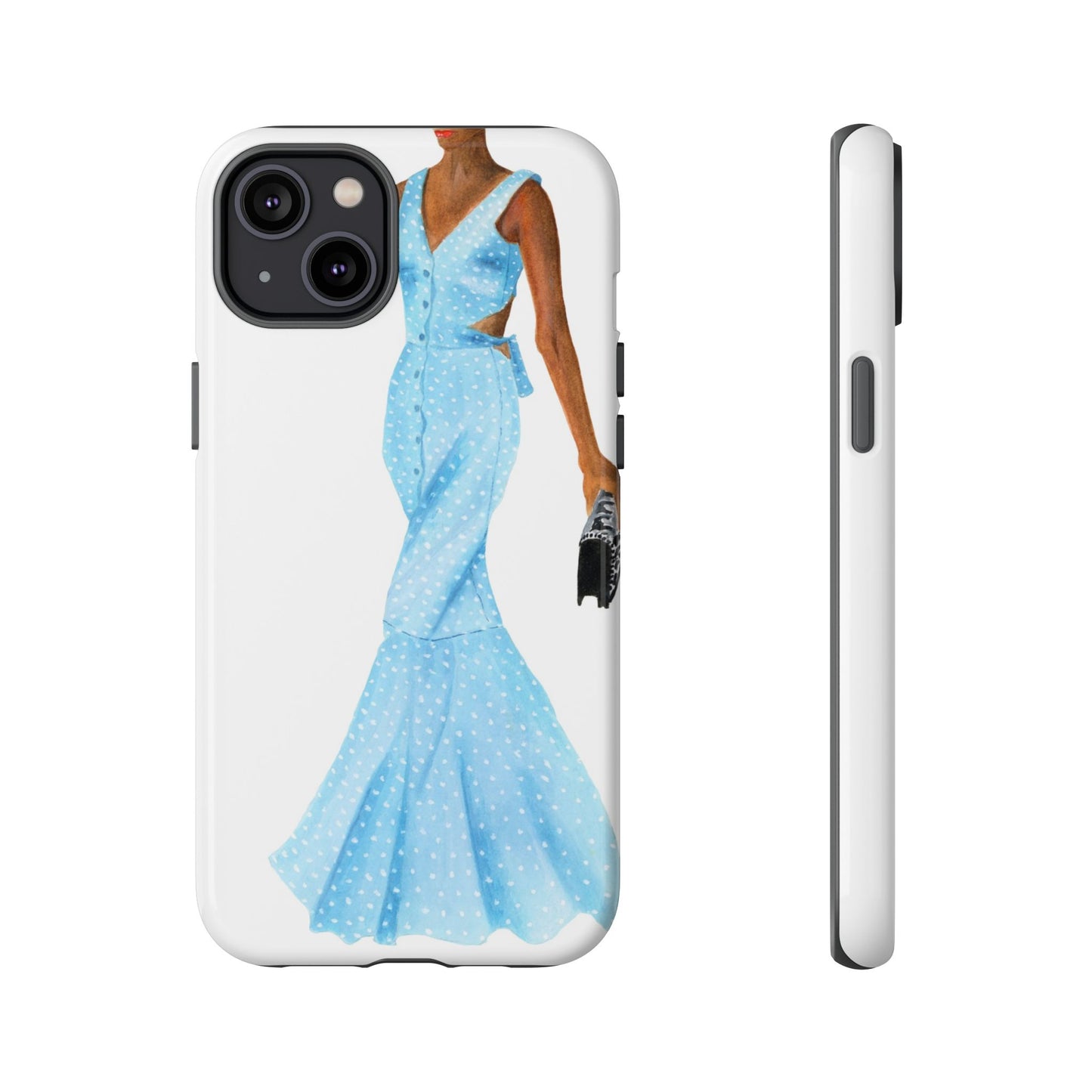 Powder Blue Dress Phone Case