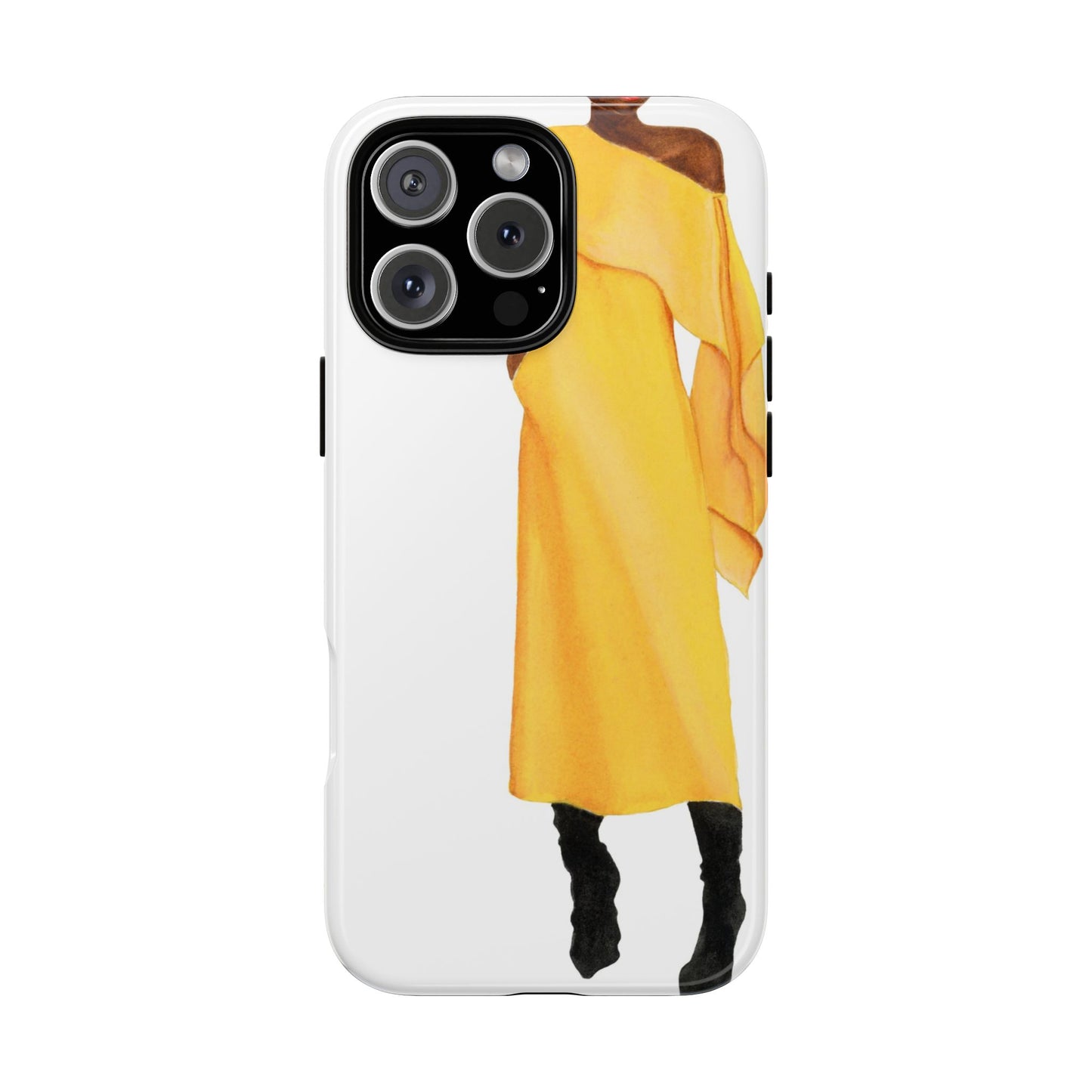 Bright Yellow Dress Phone Case