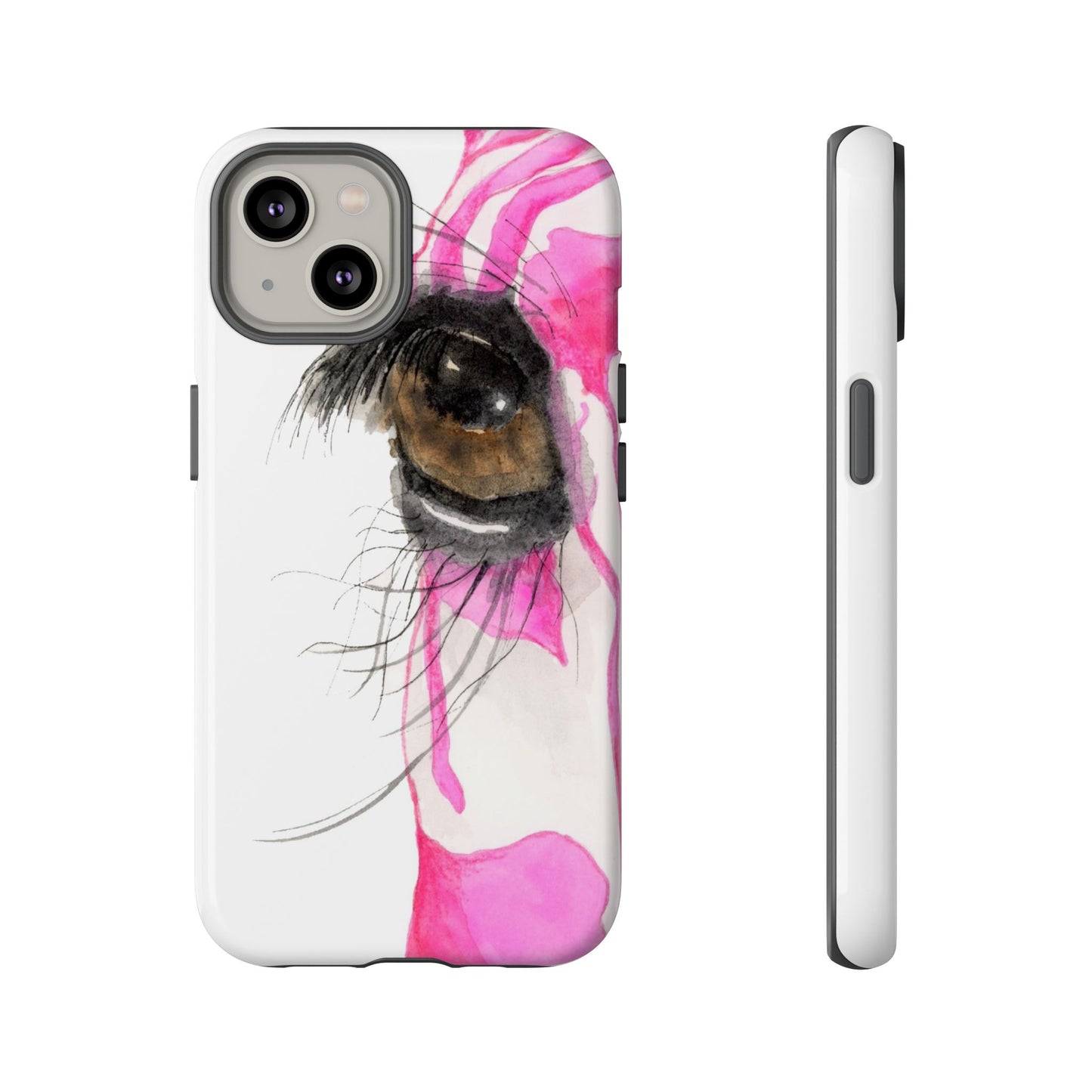 Pink Zebra Phone Case