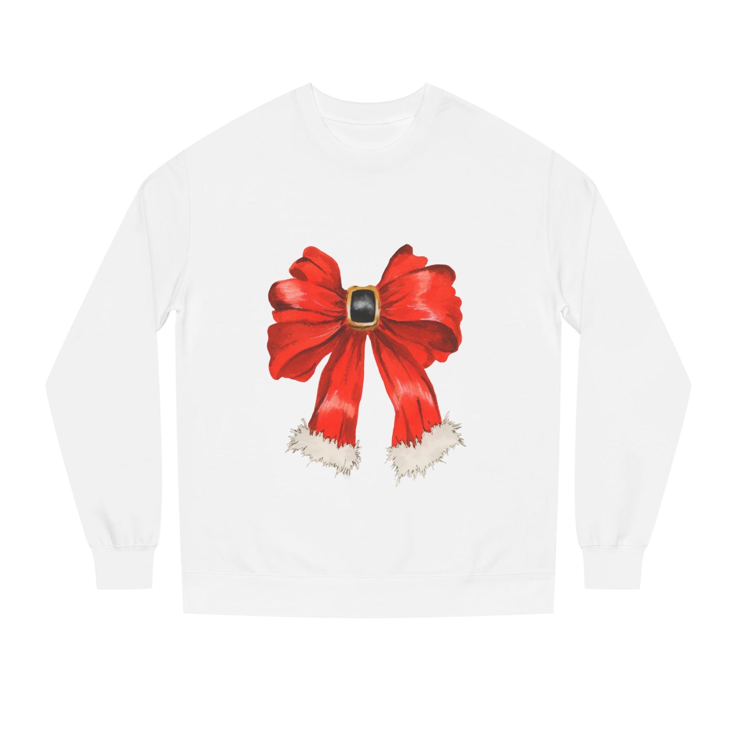 Christmas Bow Crew Neck Sweatshirt